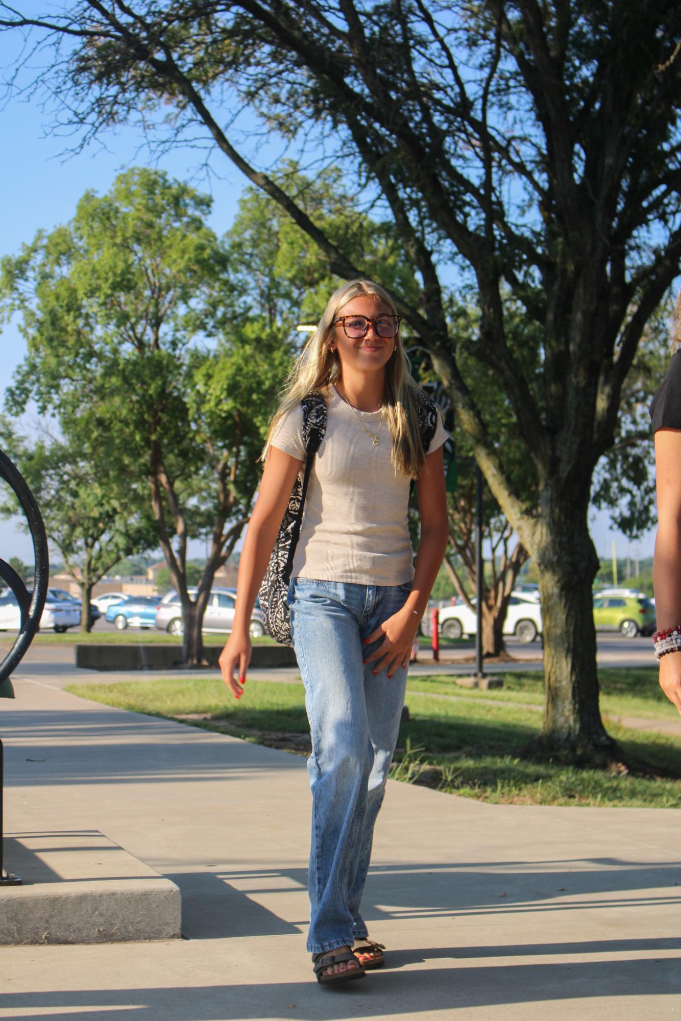 First day for new students (Photos by Kaelyn Kissack)