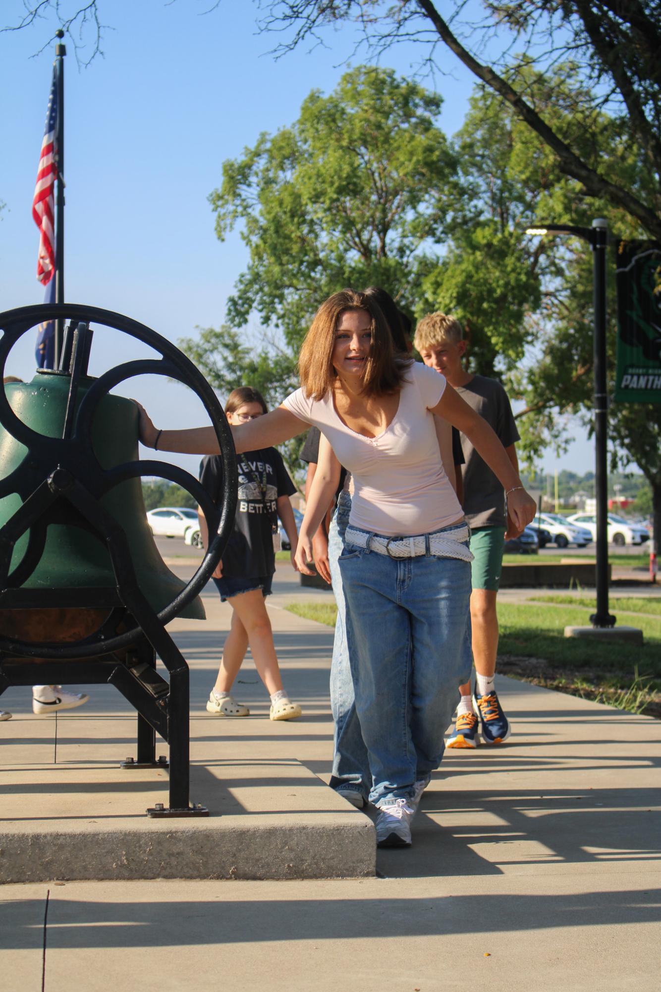 First day for new students (Photos by Kaelyn Kissack)