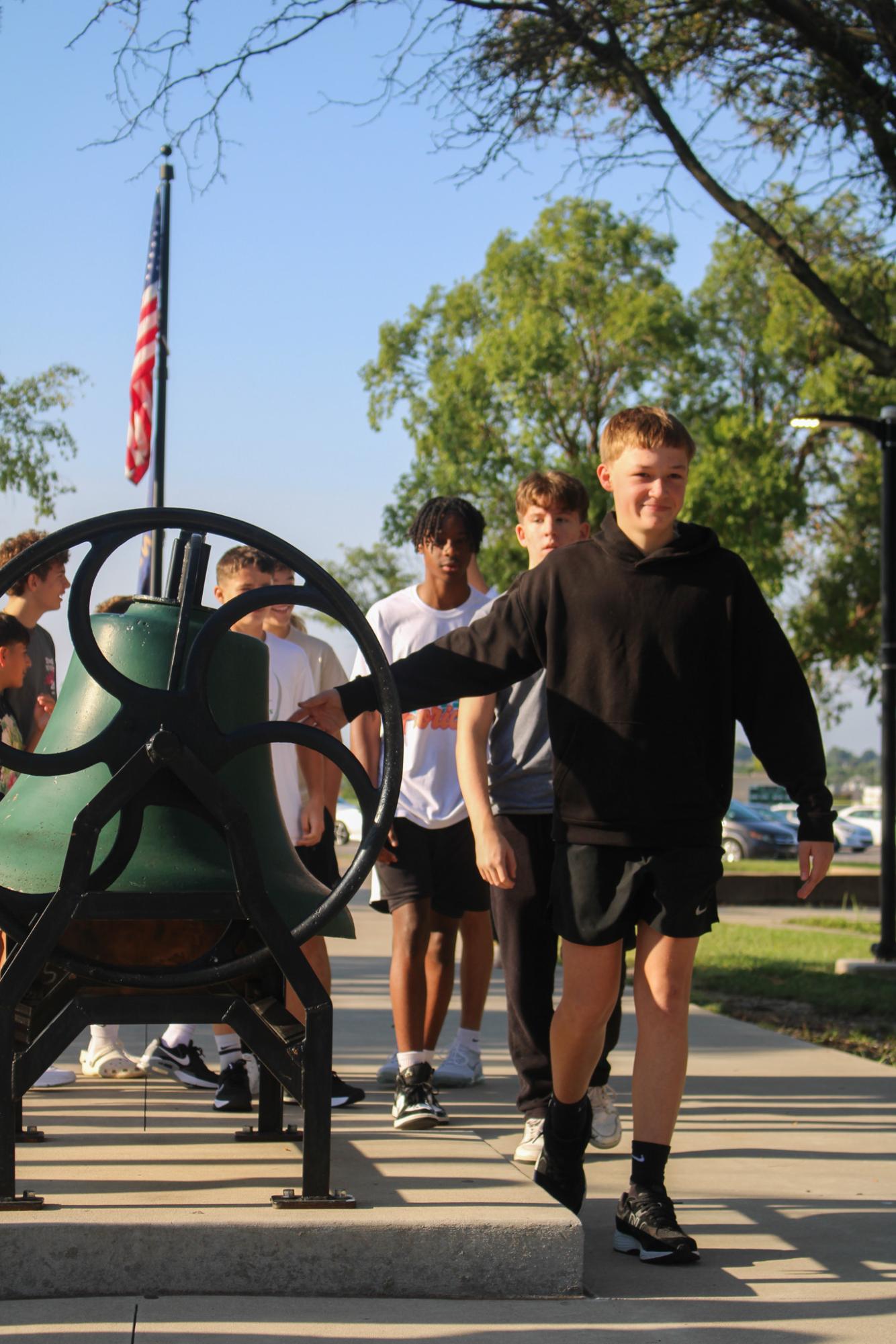 First day for new students (Photos by Kaelyn Kissack)