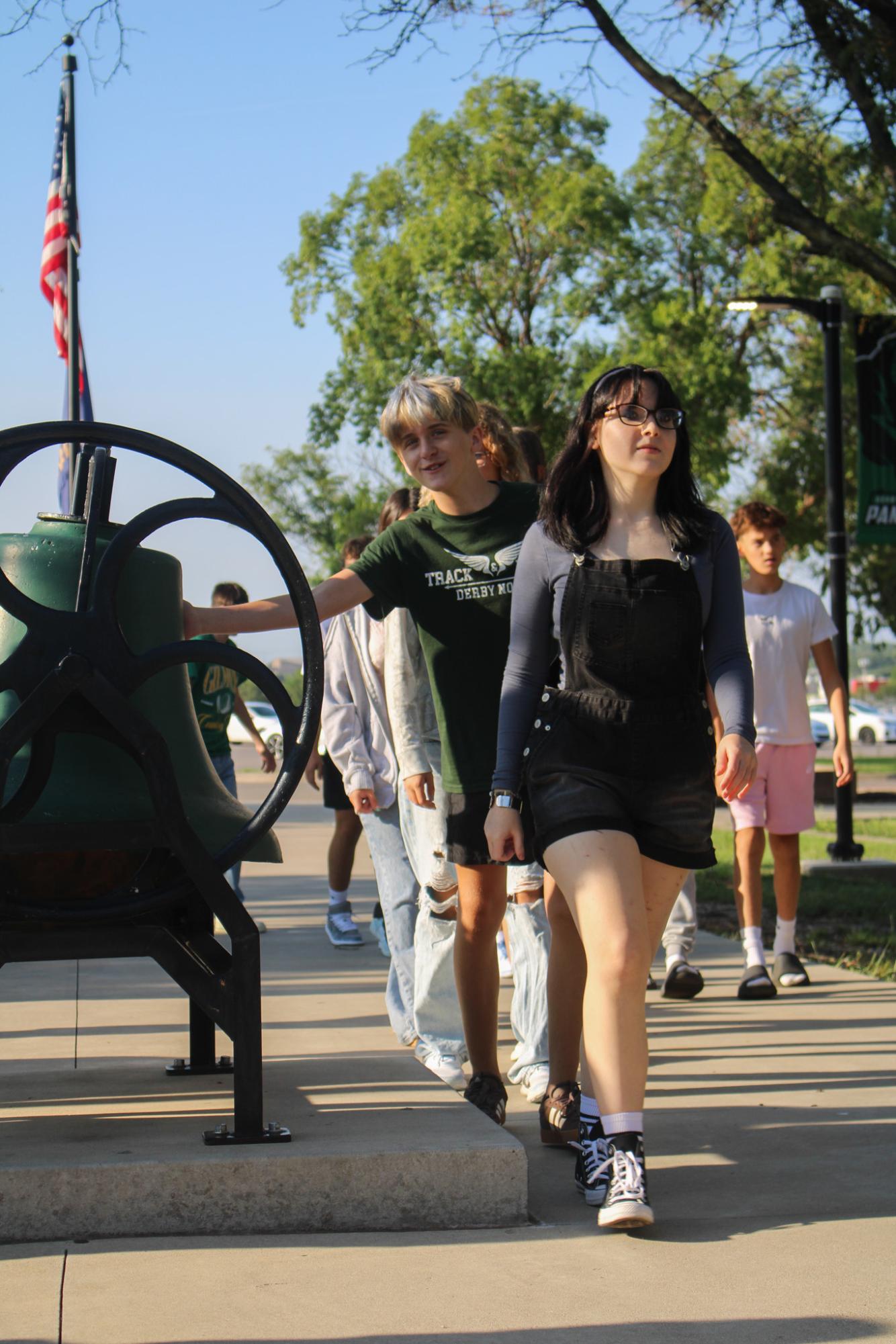 First day for new students (Photos by Kaelyn Kissack)