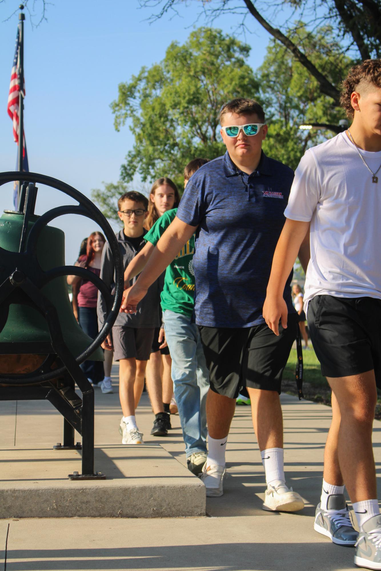 First day for new students (Photos by Kaelyn Kissack)