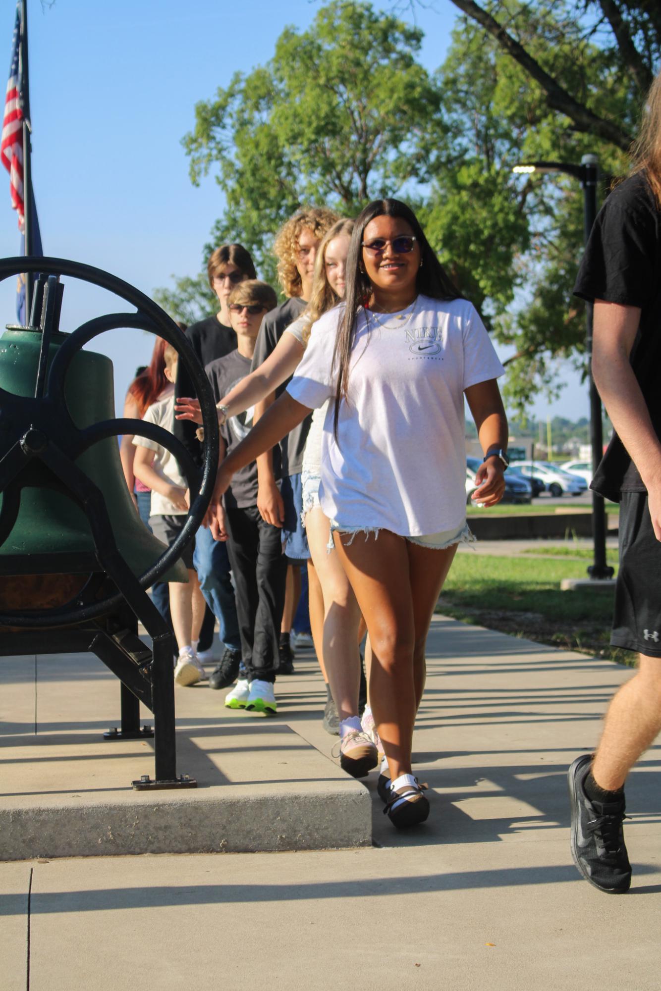 First day for new students (Photos by Kaelyn Kissack)