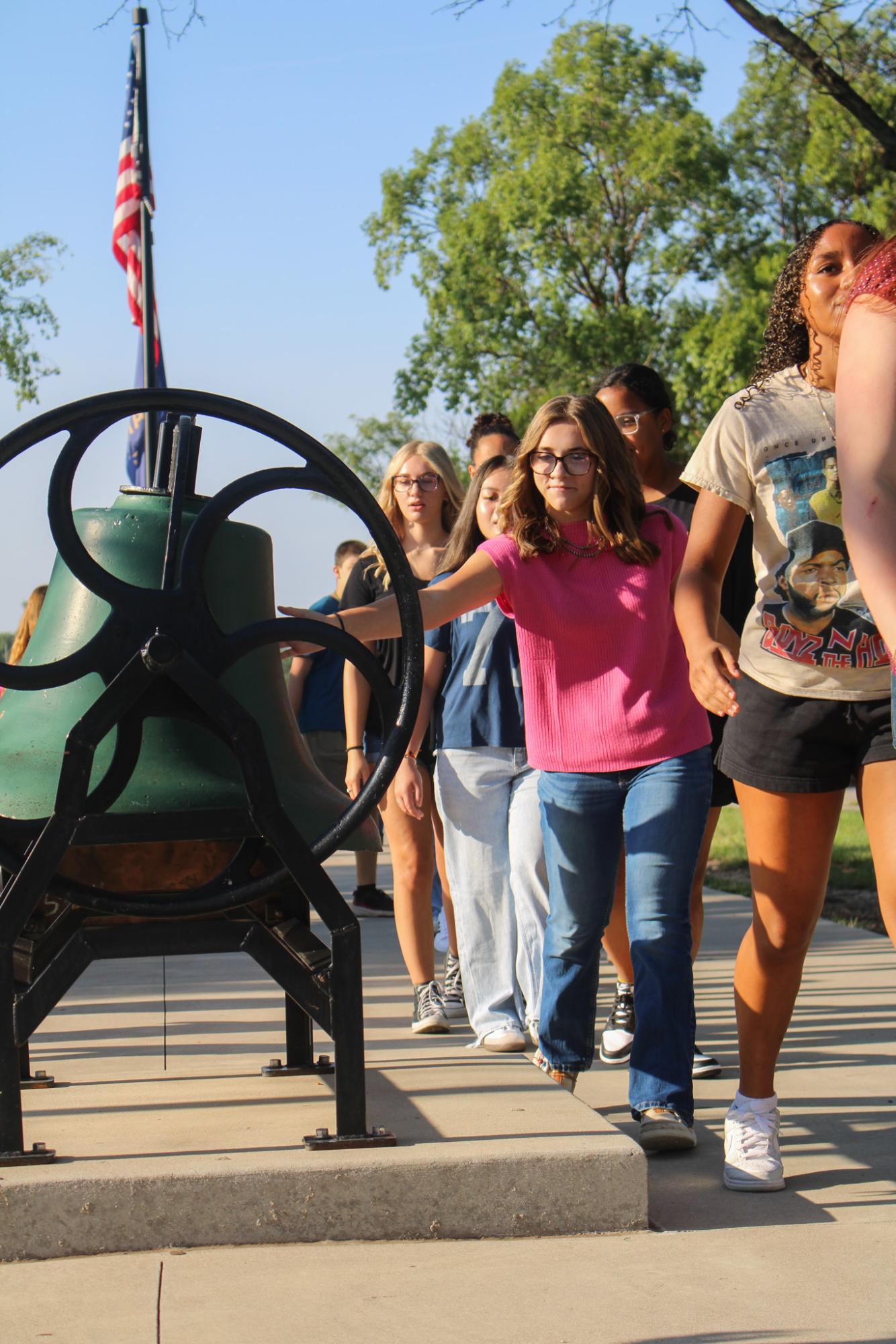 First day for new students (Photos by Kaelyn Kissack)