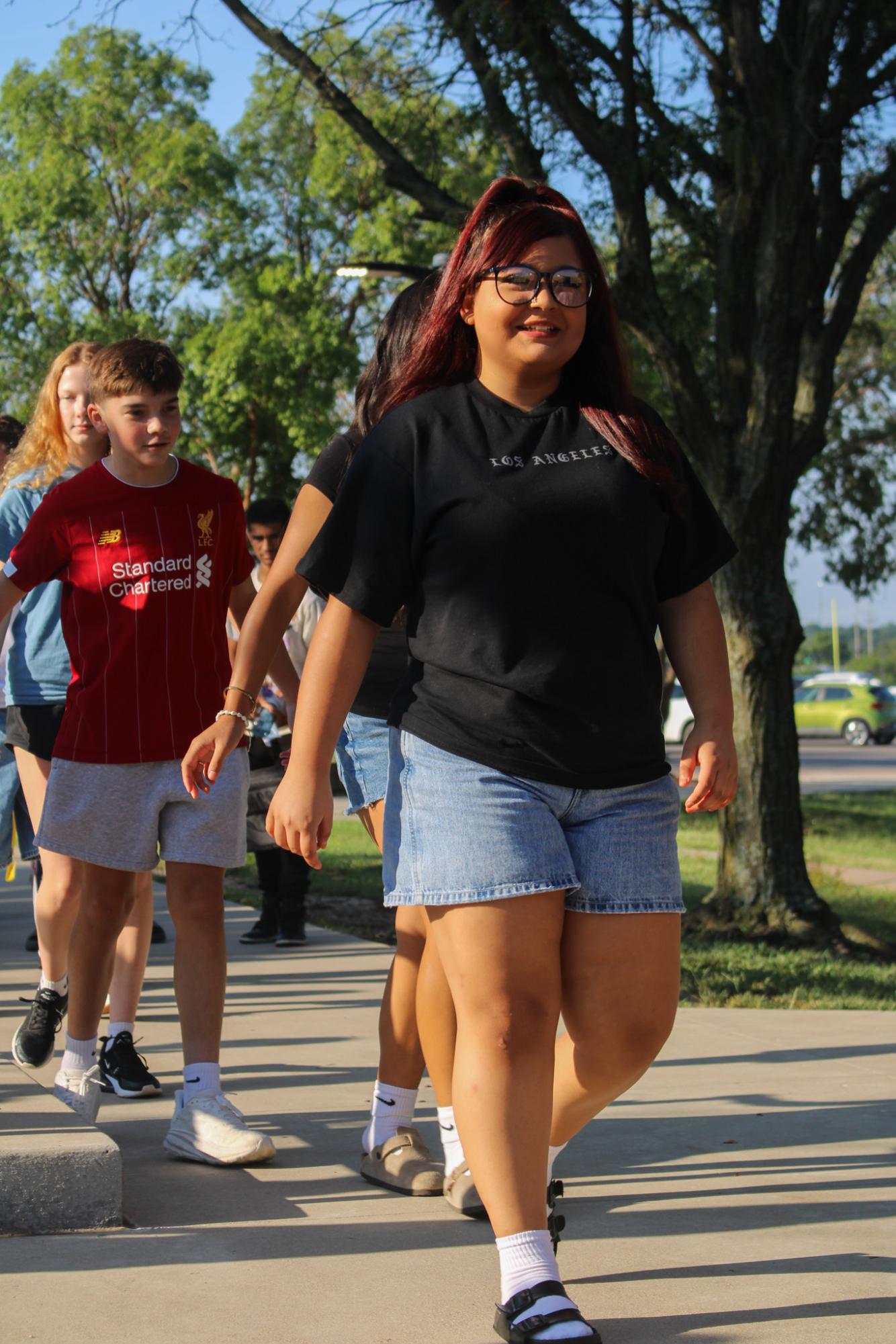 First day for new students (Photos by Kaelyn Kissack)
