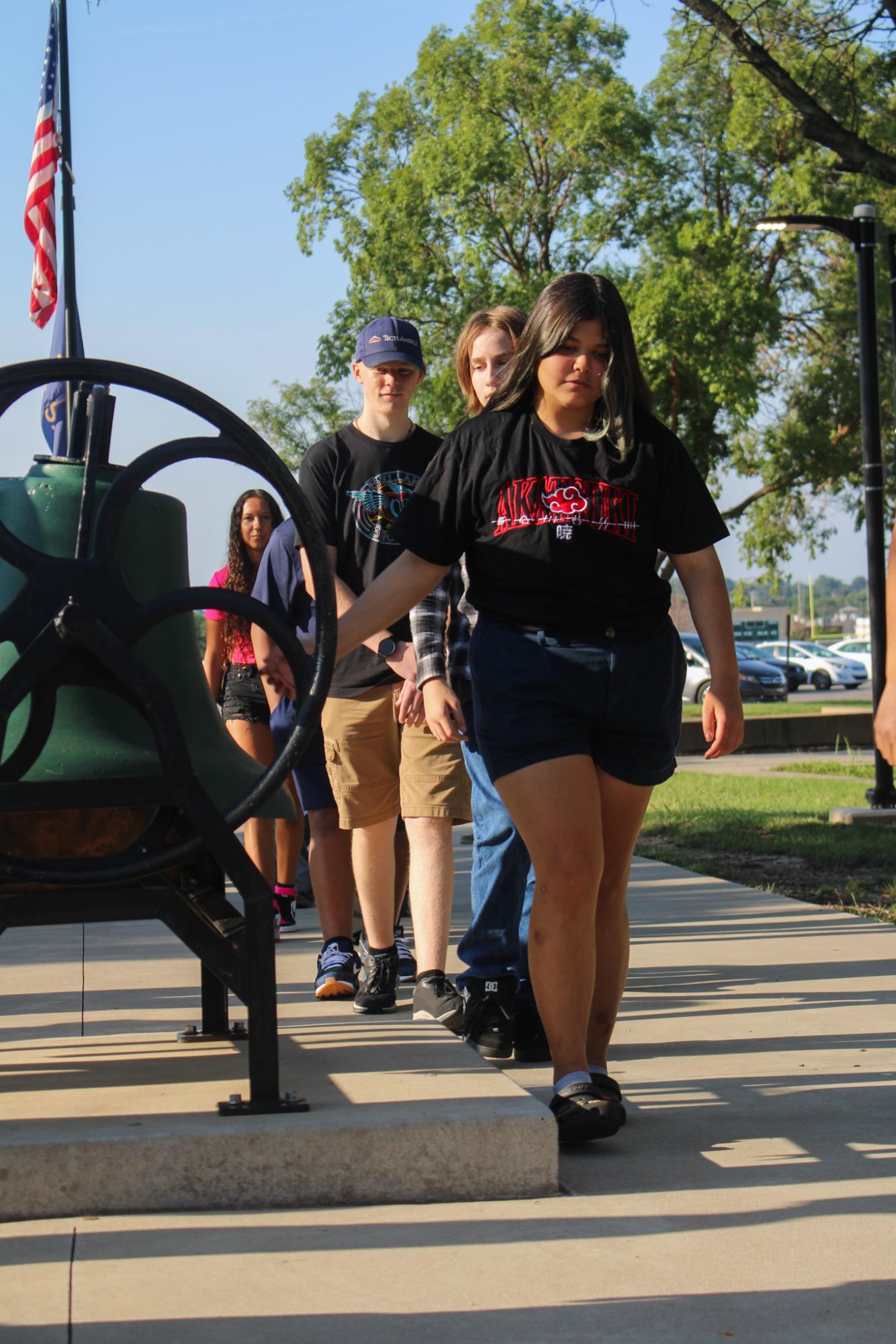 First day for new students (Photos by Kaelyn Kissack)