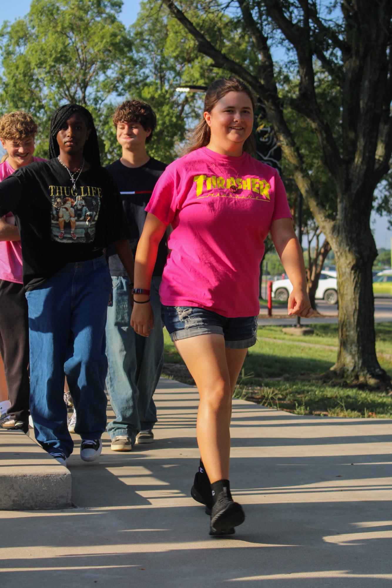 First day for new students (Photos by Kaelyn Kissack)