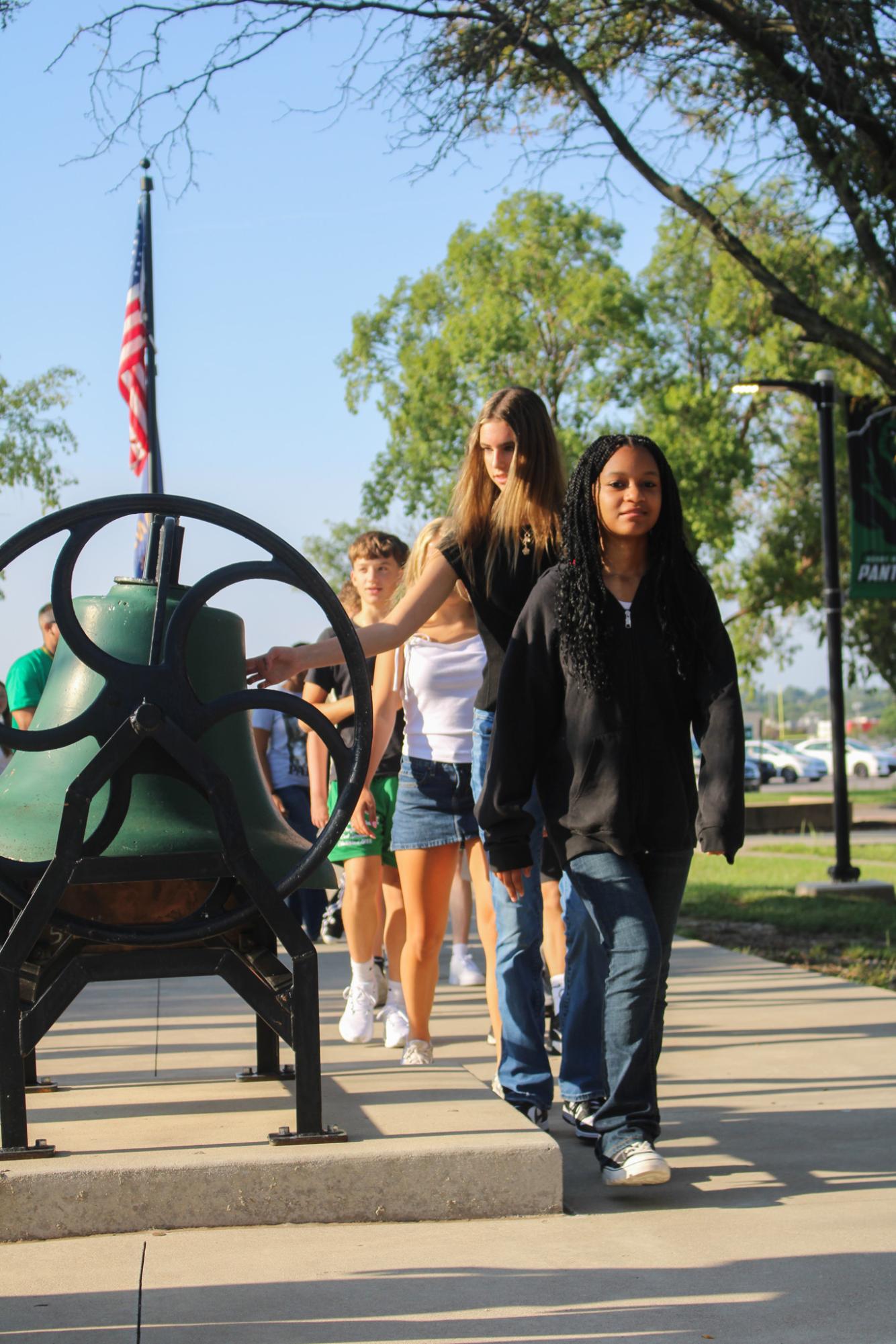 First day for new students (Photos by Kaelyn Kissack)