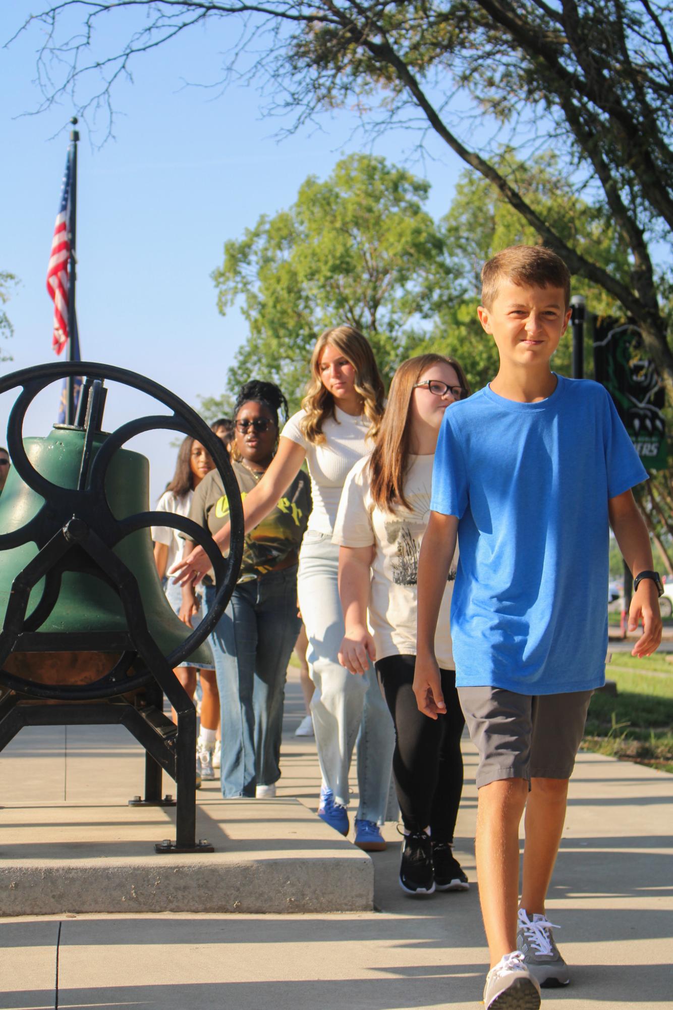 First day for new students (Photos by Kaelyn Kissack)
