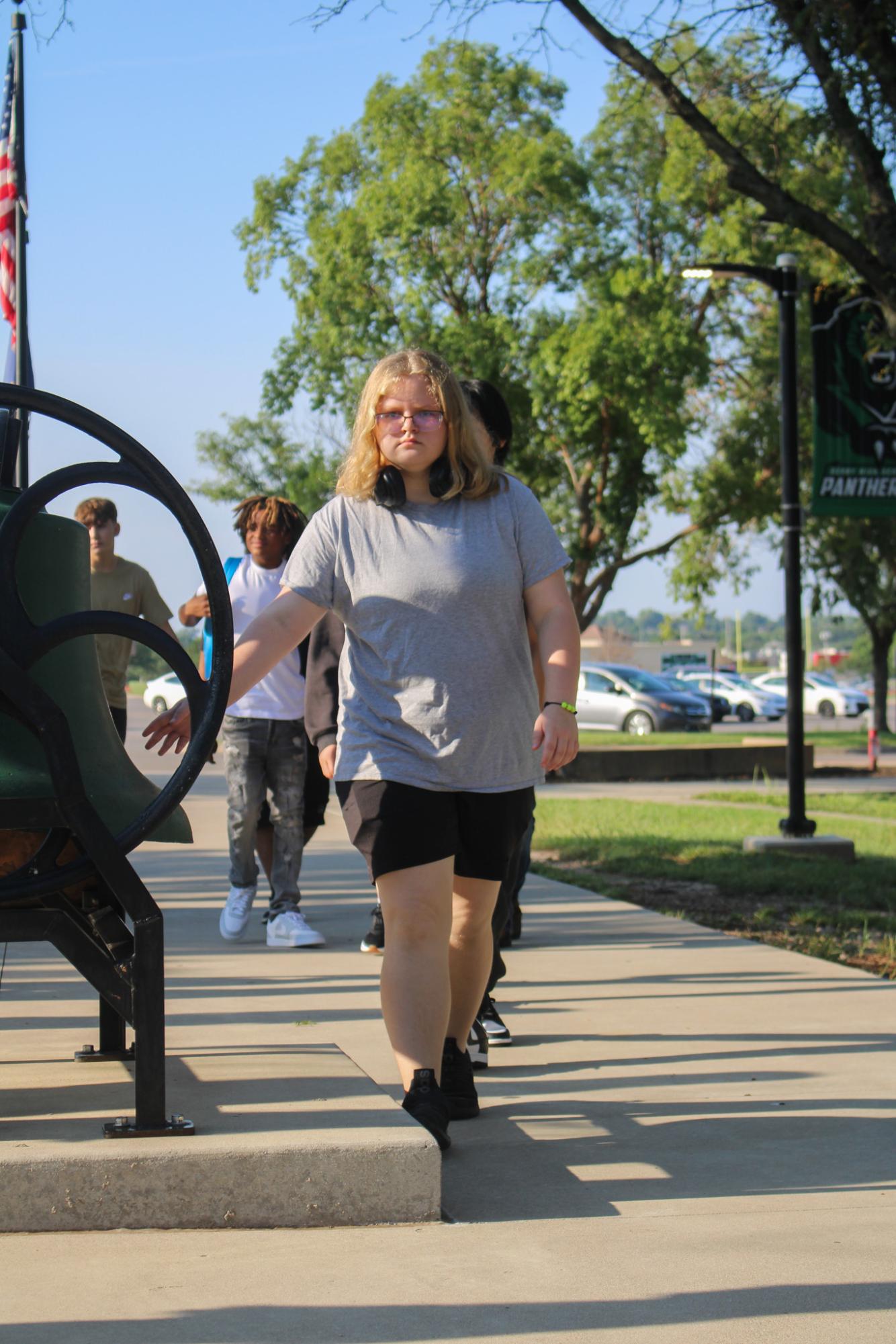 First day for new students (Photos by Kaelyn Kissack)