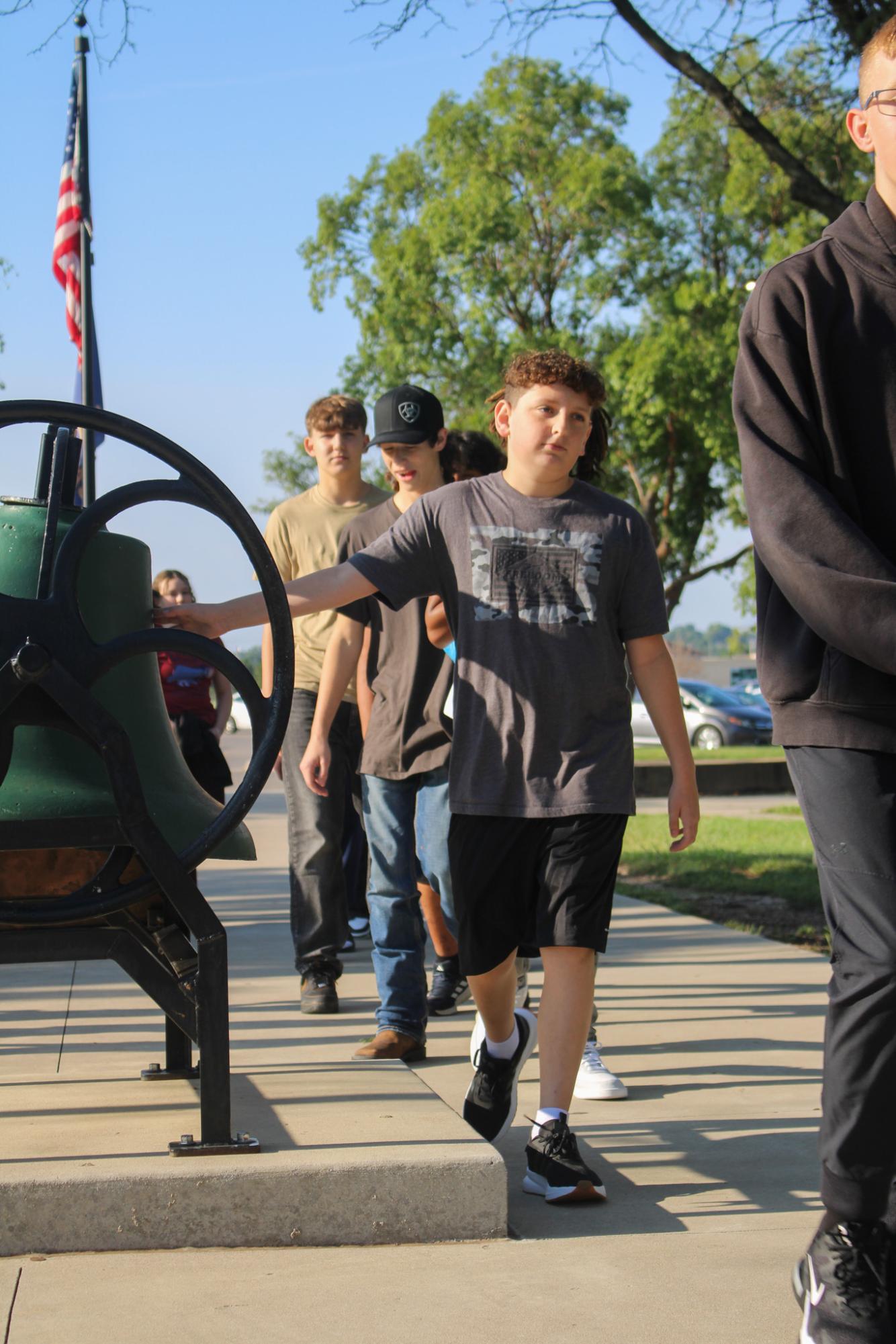 First day for new students (Photos by Kaelyn Kissack)