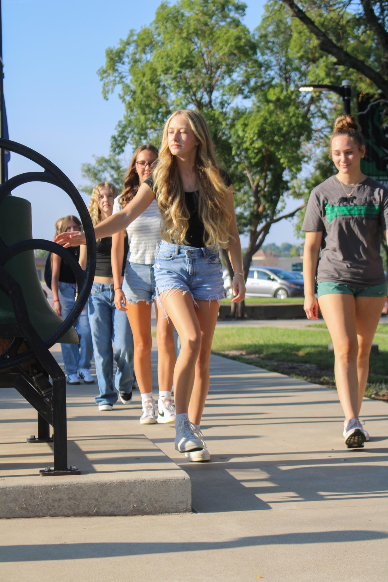 First day for new students (Photos by Kaelyn Kissack)