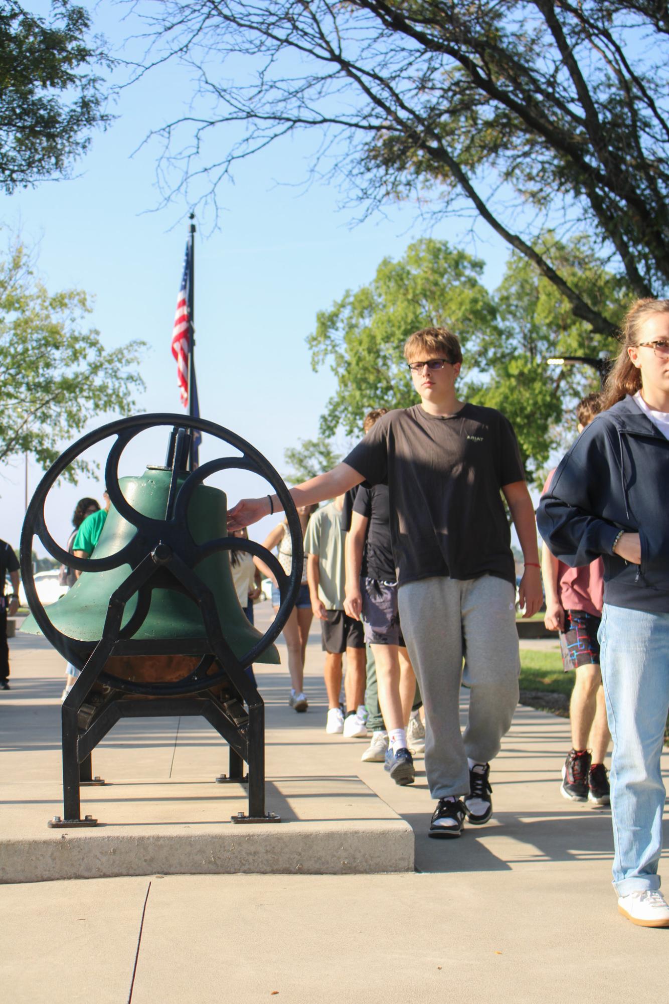 First day for new students (Photos by Kaelyn Kissack)
