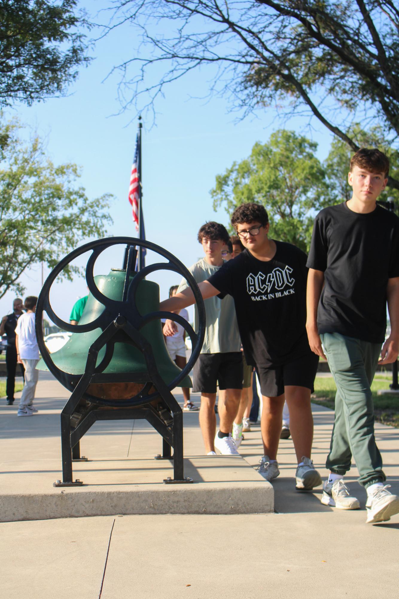 First day for new students (Photos by Kaelyn Kissack)