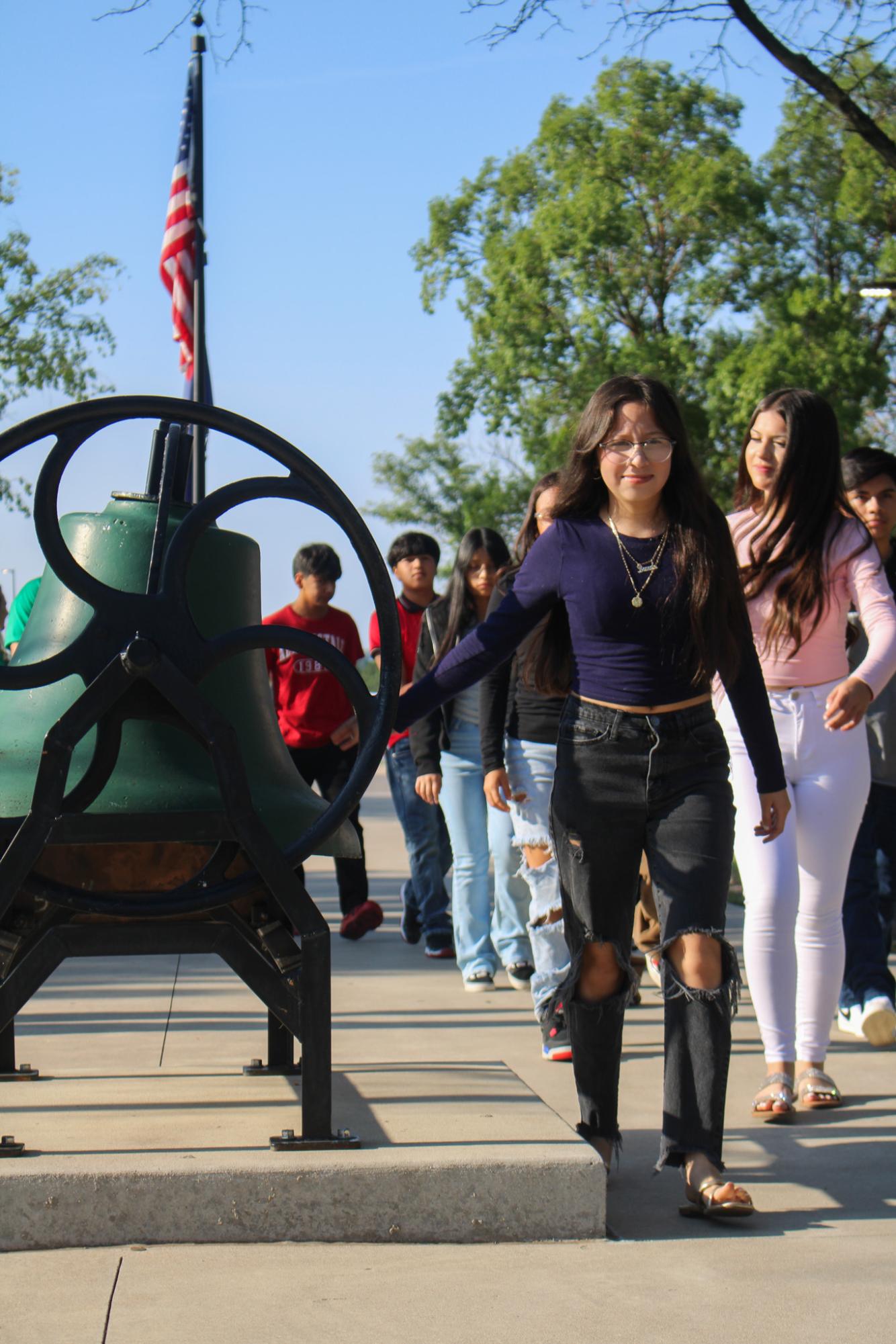 First day for new students (Photos by Kaelyn Kissack)