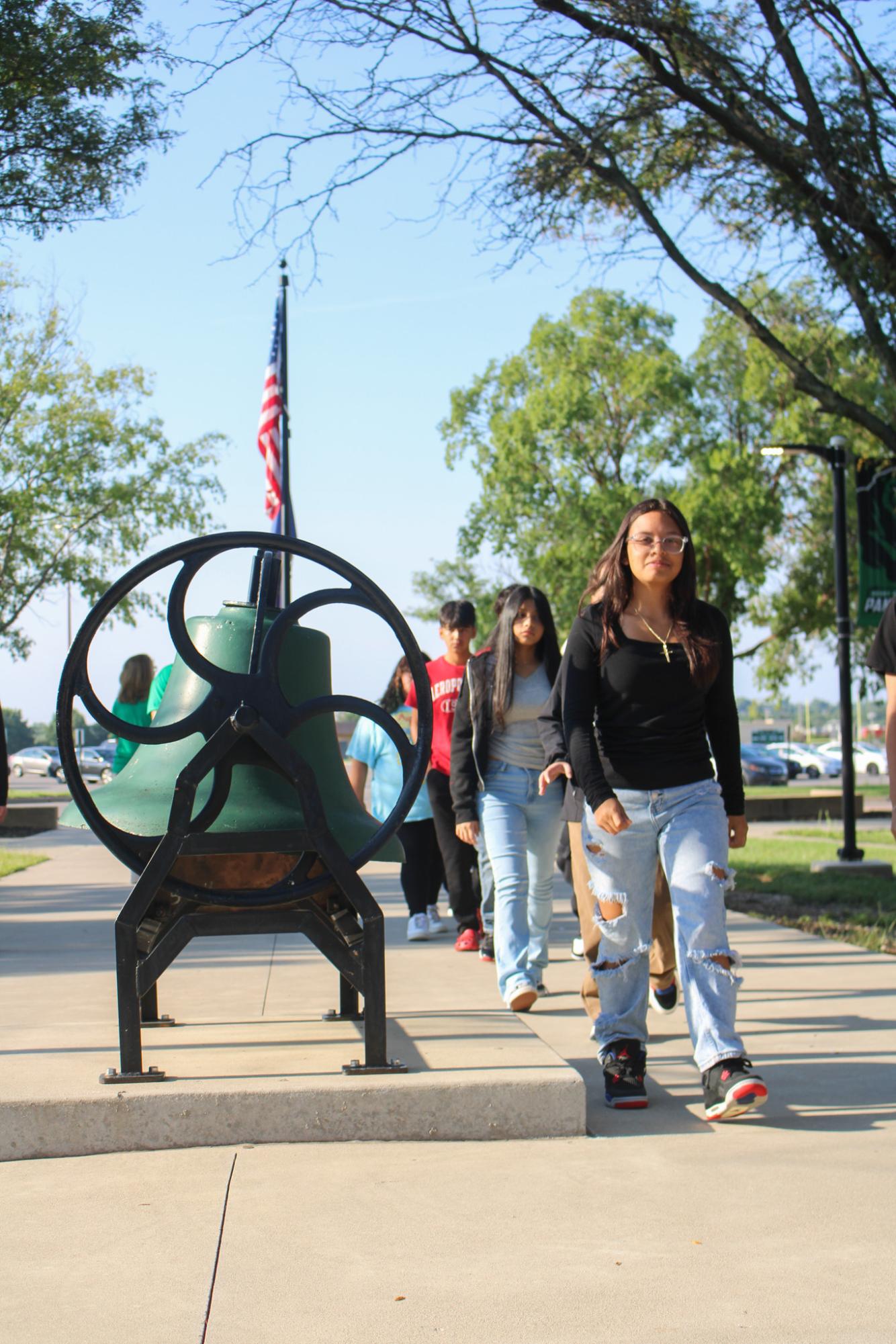 First day for new students (Photos by Kaelyn Kissack)