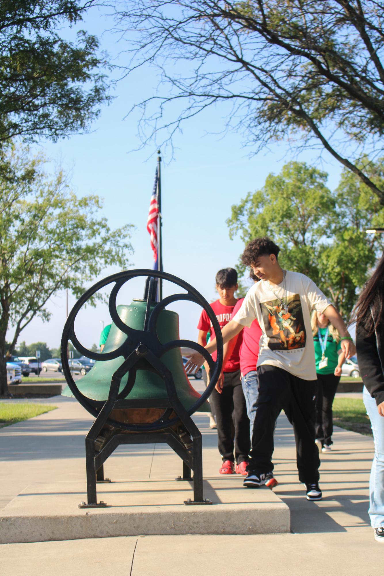 First day for new students (Photos by Kaelyn Kissack)