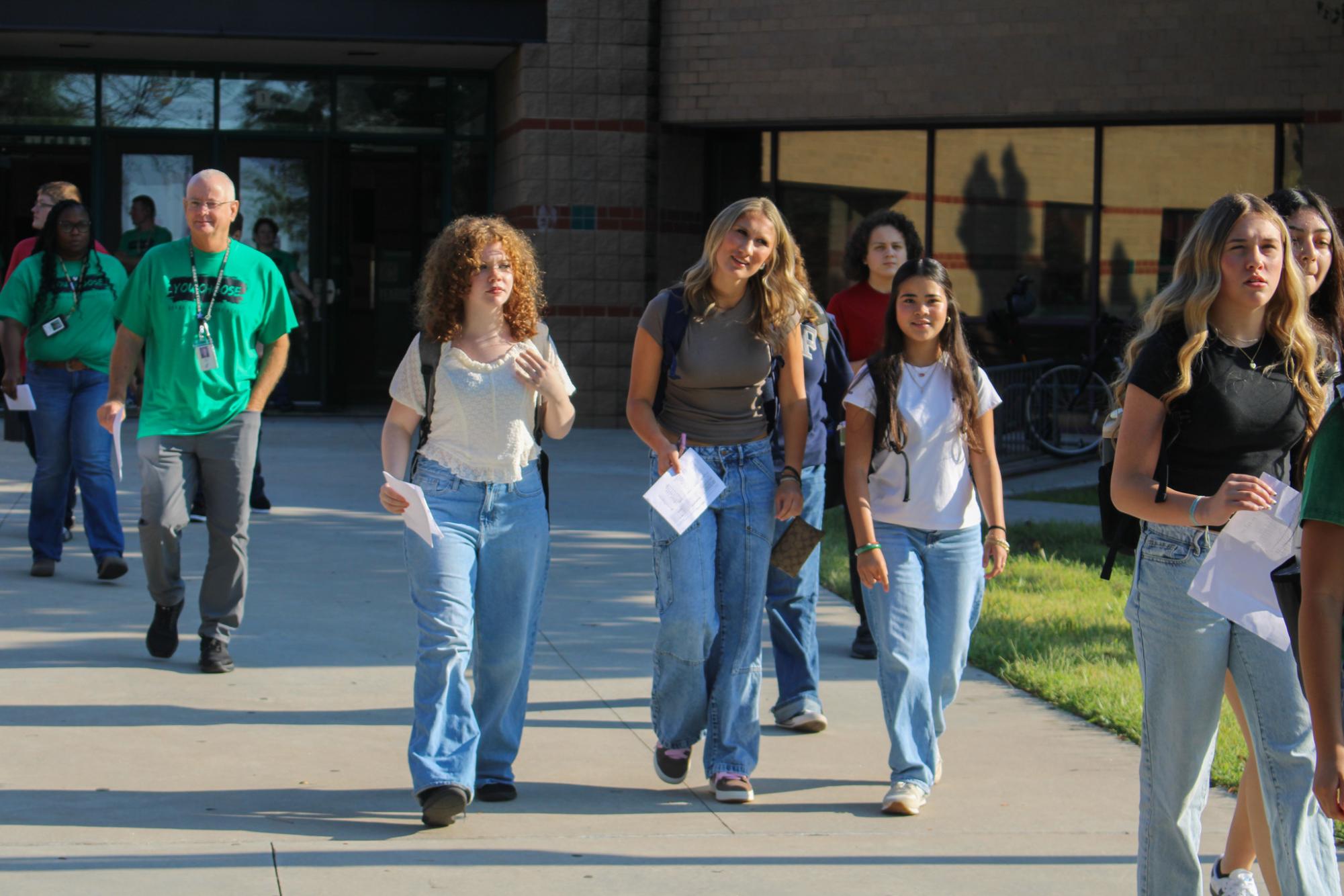 First day for new students (Photos by Kaelyn Kissack)