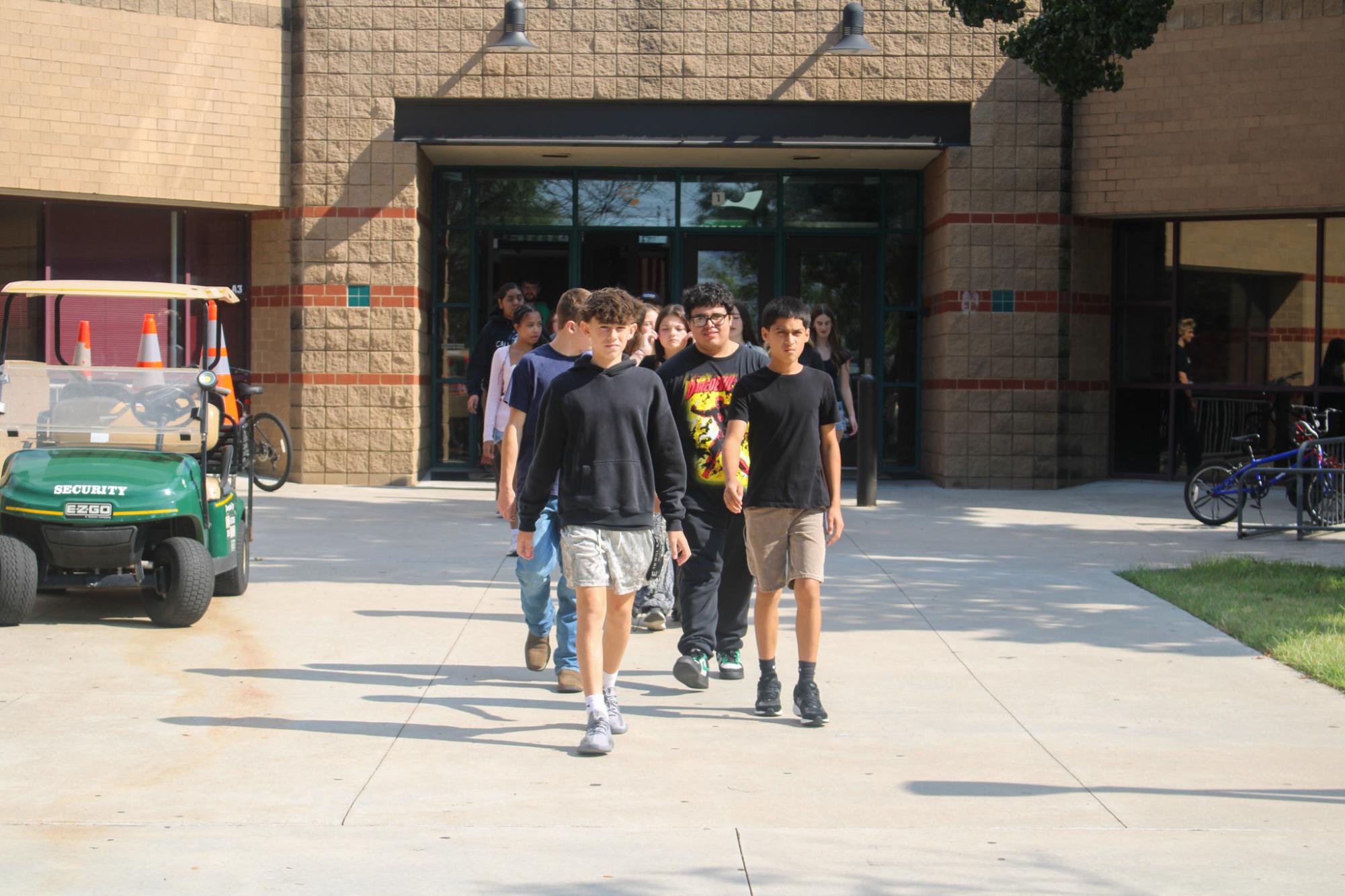 First day for new students (Photos by Kaelyn Kissack)