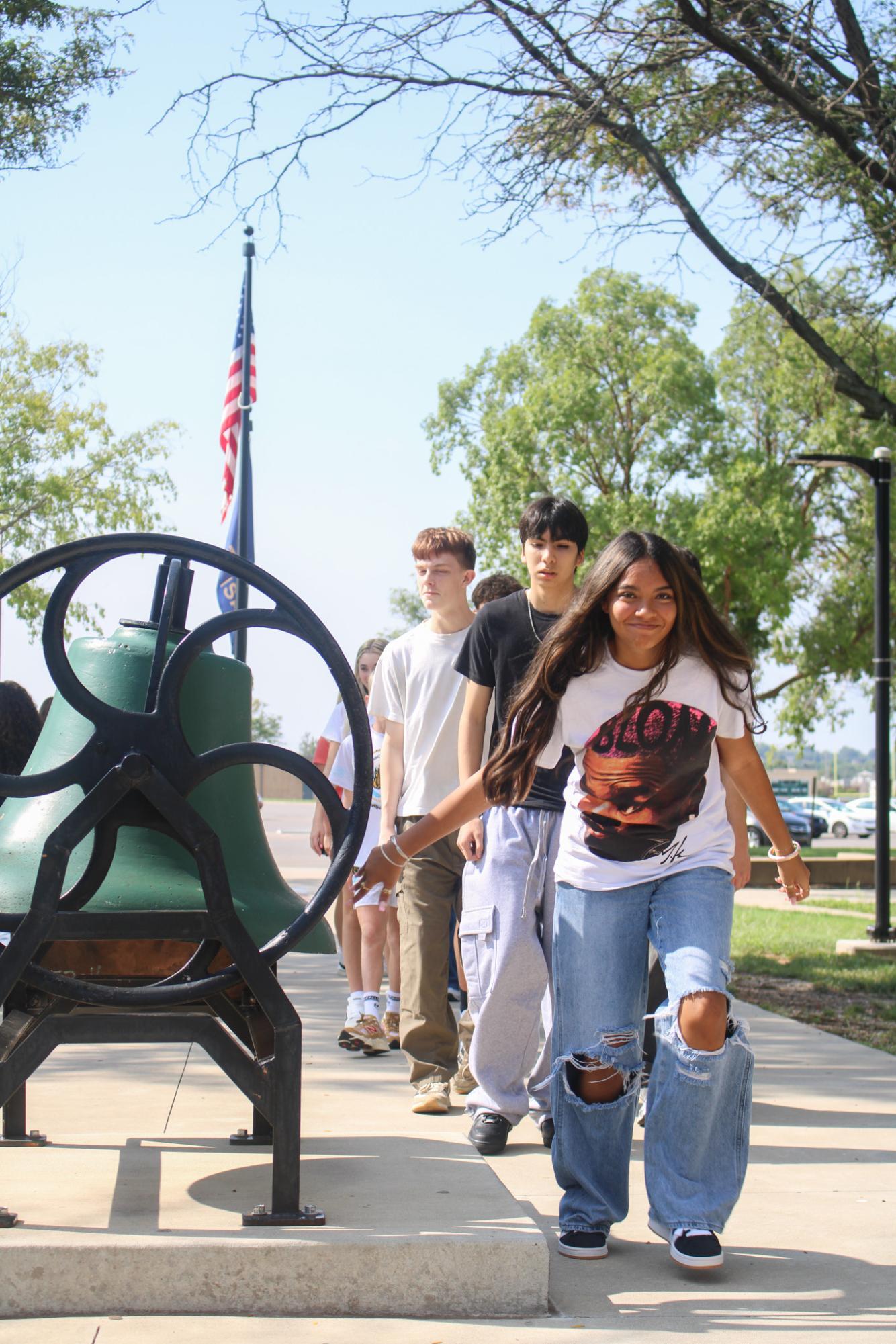 First day for new students (Photos by Kaelyn Kissack)