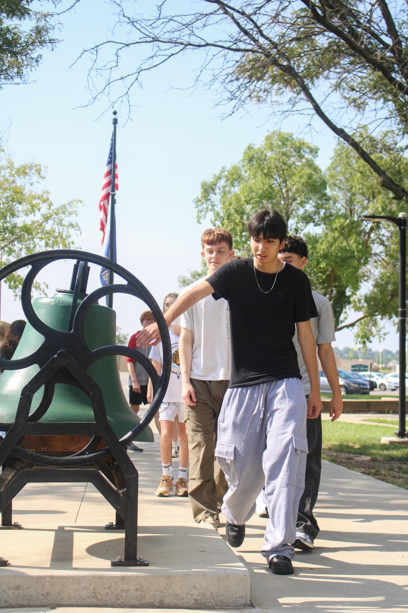 First day for new students (Photos by Kaelyn Kissack)