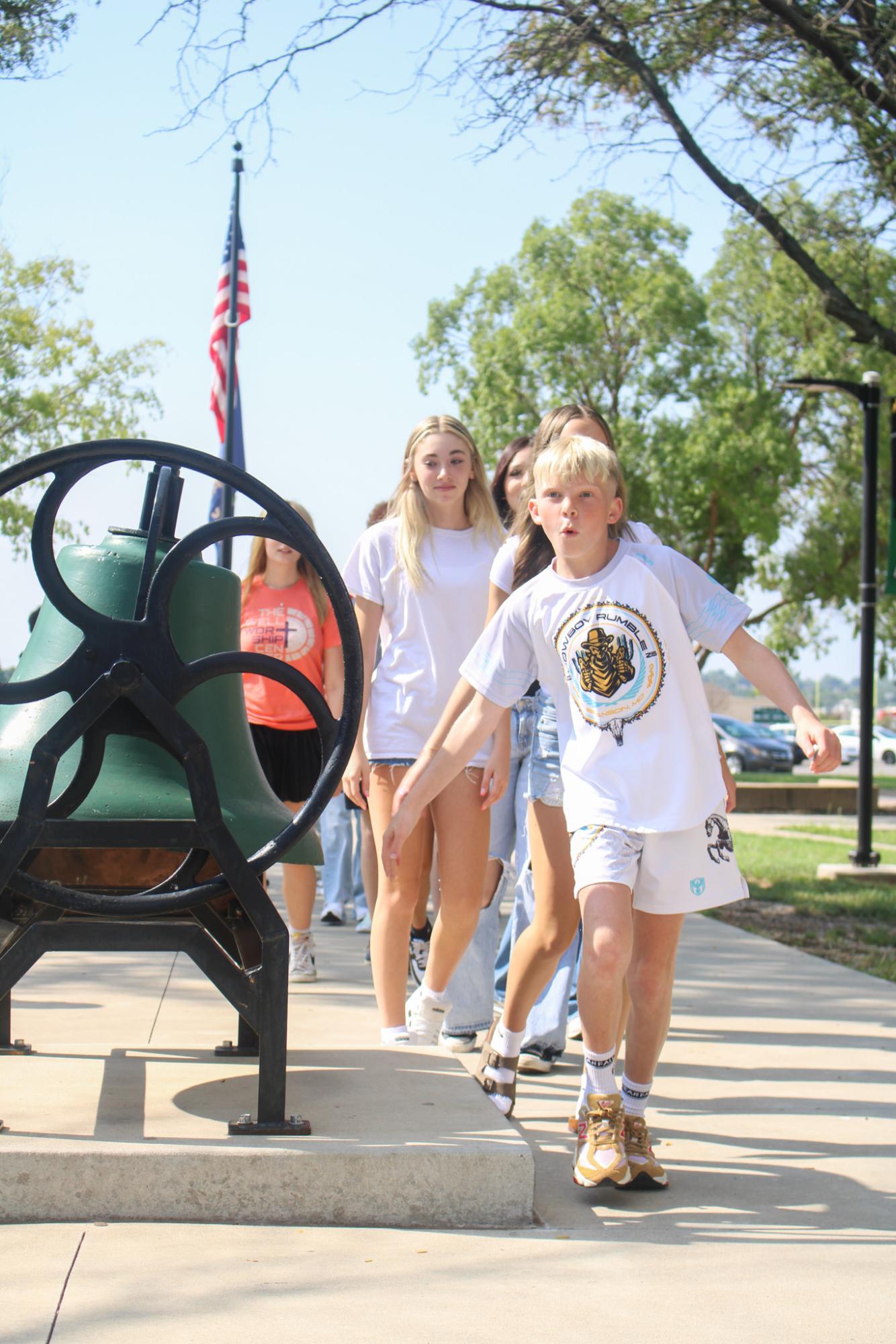 First day for new students (Photos by Kaelyn Kissack)