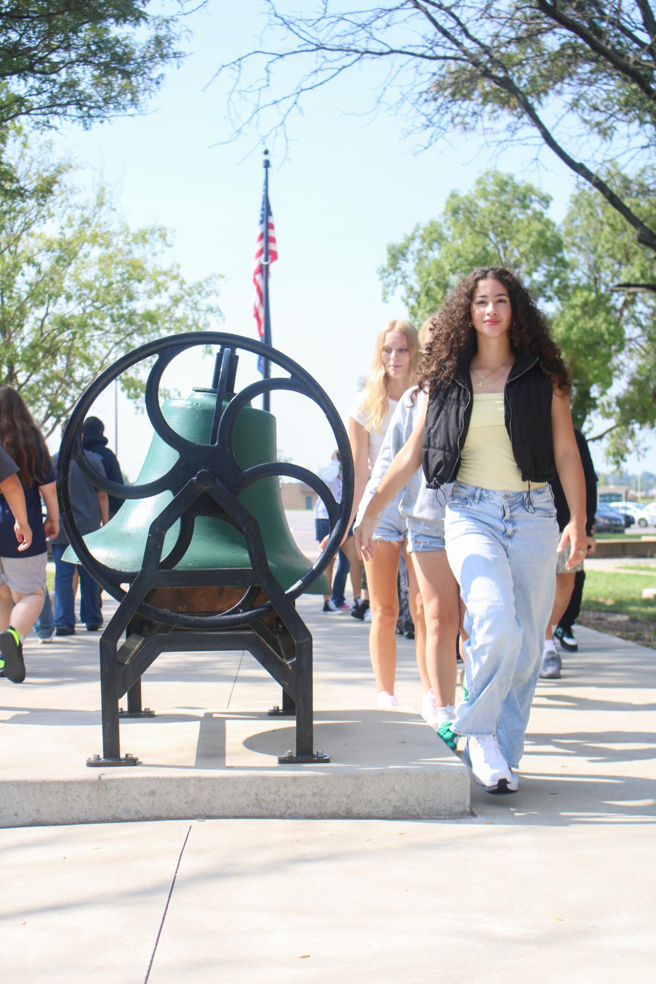 First day for new students (Photos by Kaelyn Kissack)