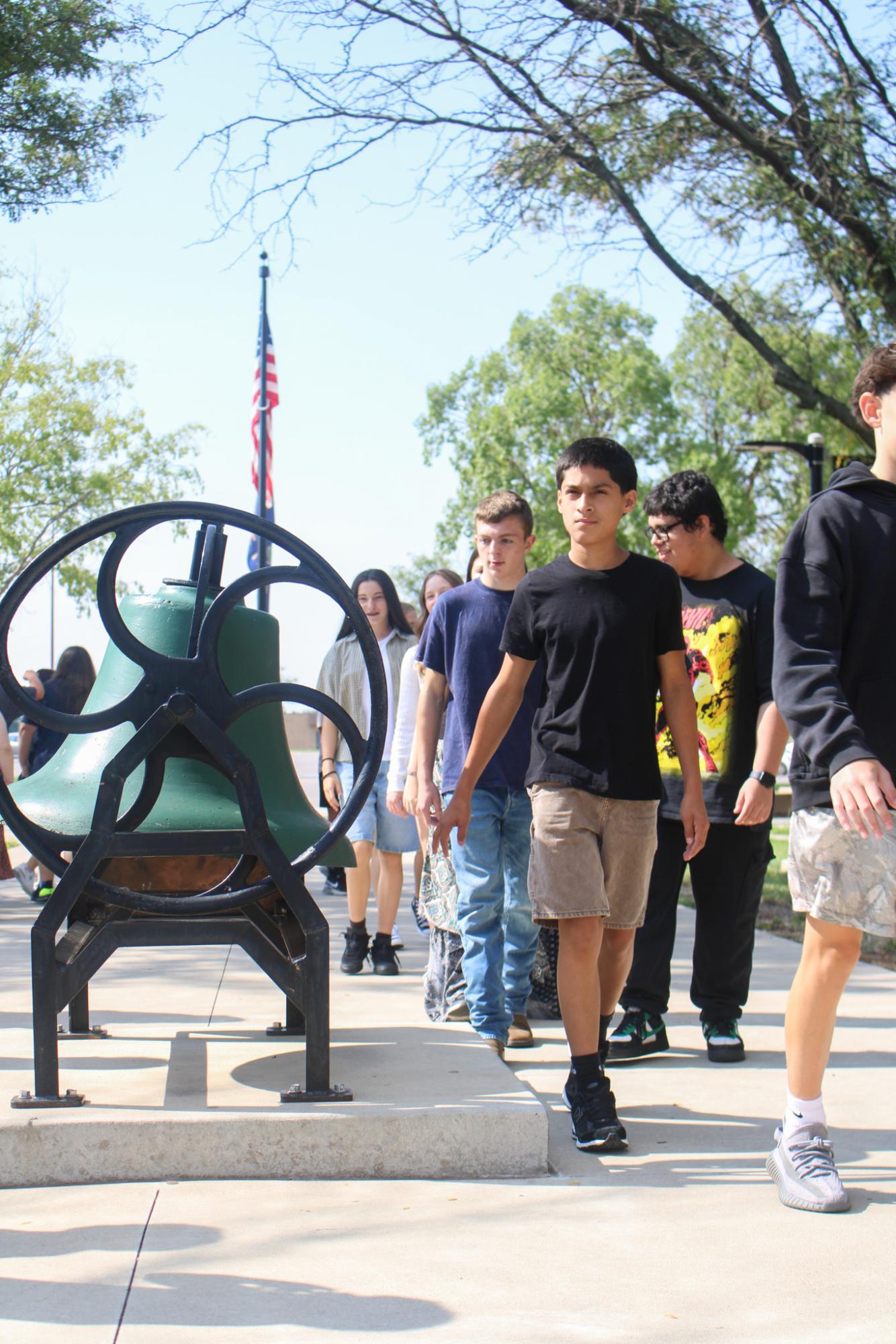 First day for new students (Photos by Kaelyn Kissack)