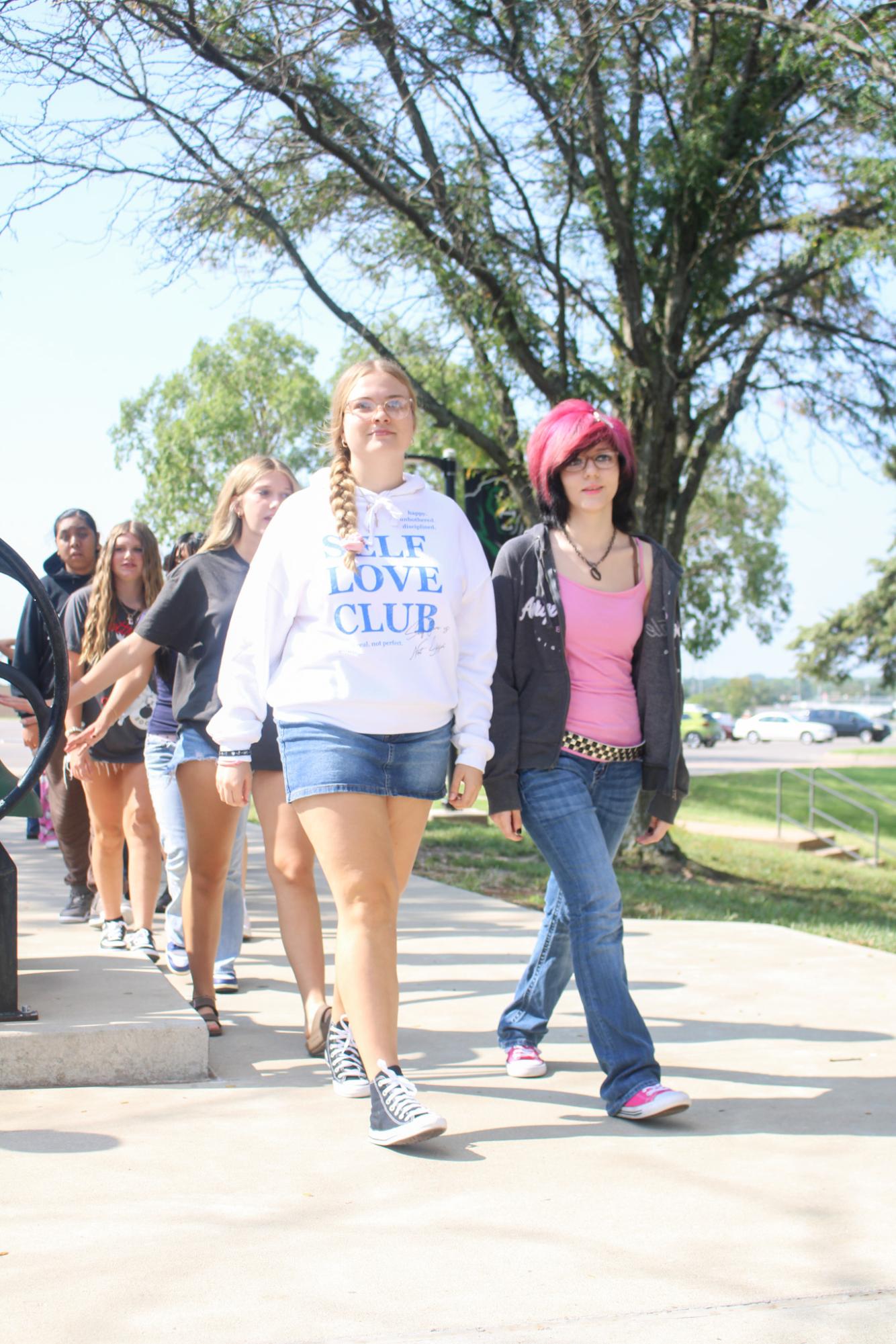 First day for new students (Photos by Kaelyn Kissack)