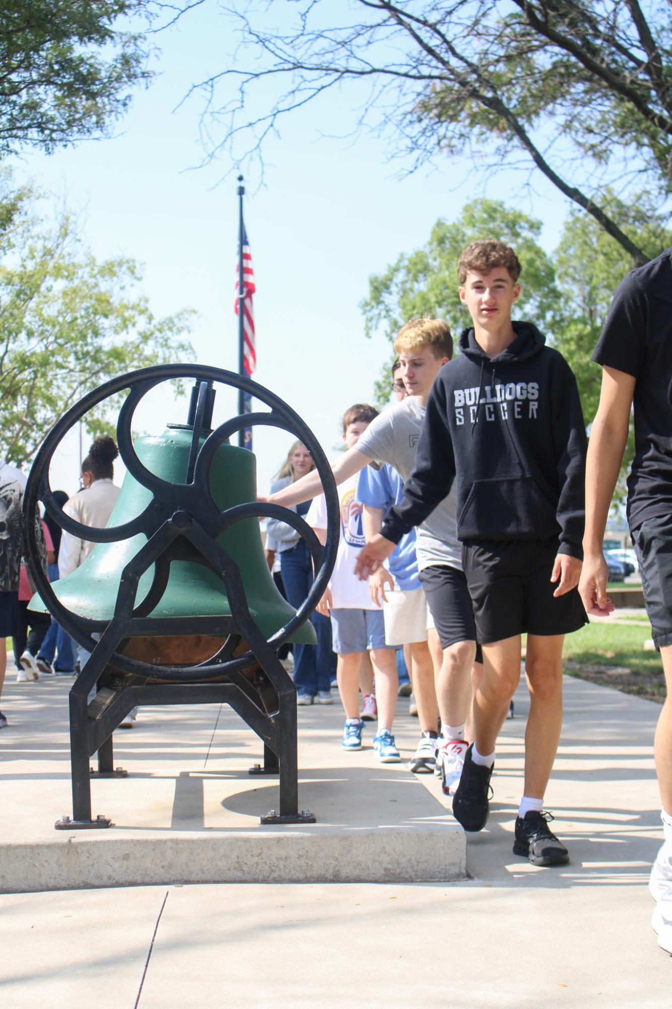 First day for new students (Photos by Kaelyn Kissack)