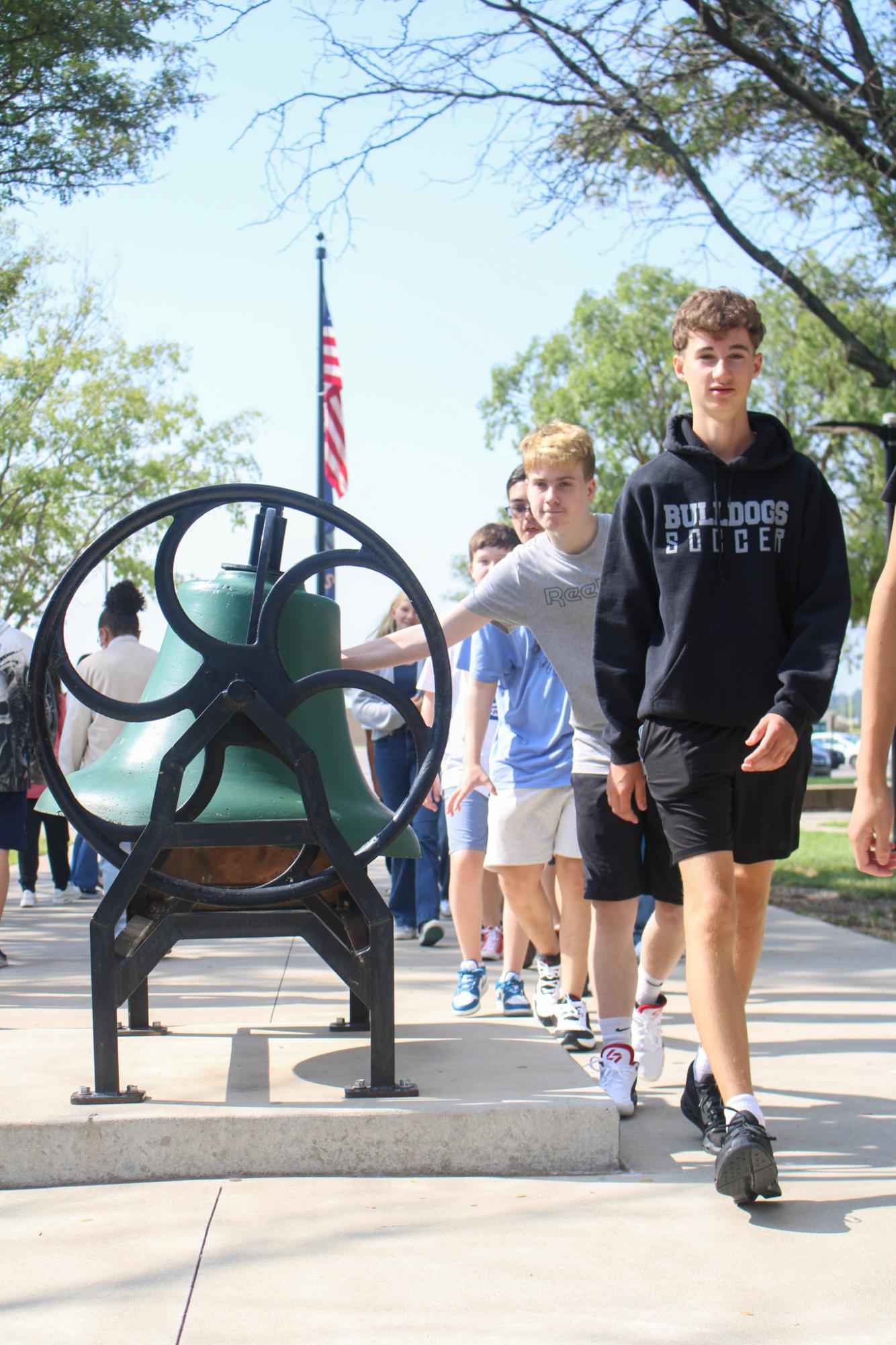First day for new students (Photos by Kaelyn Kissack)