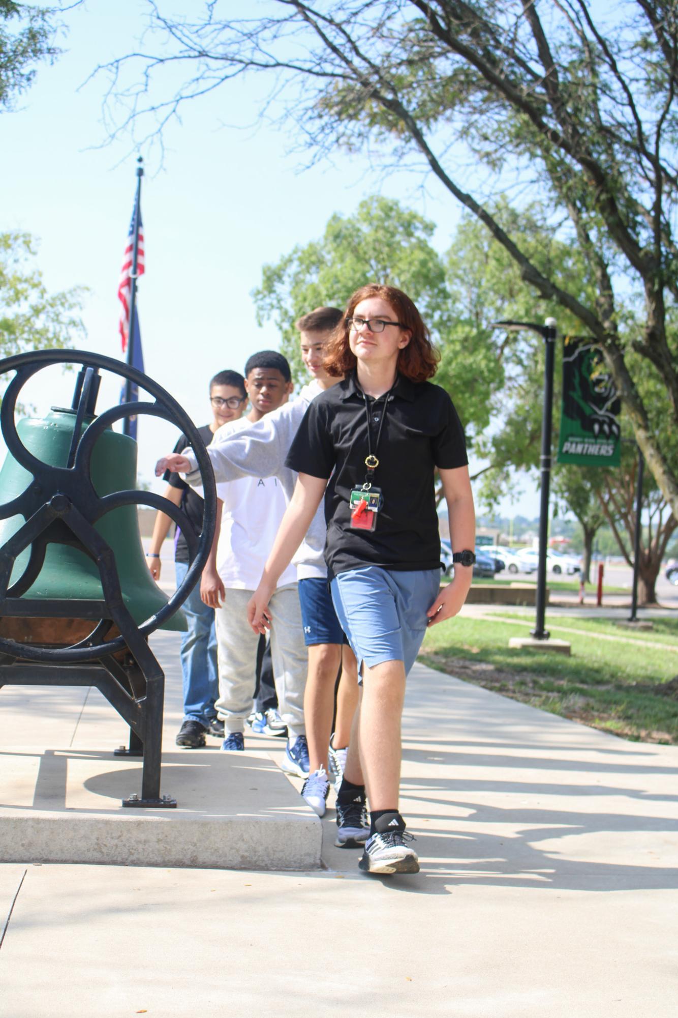 First day for new students (Photos by Kaelyn Kissack)