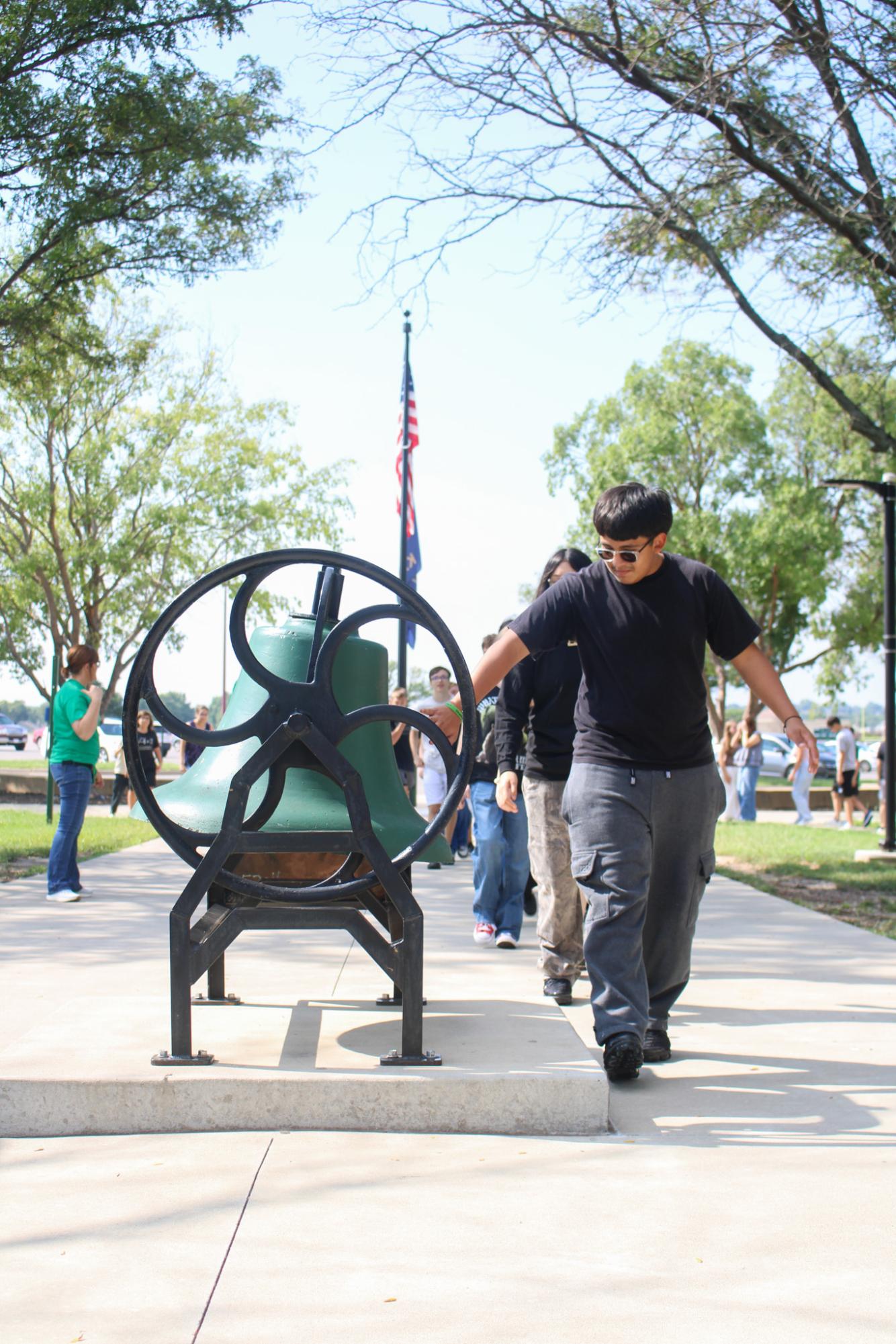 First day for new students (Photos by Kaelyn Kissack)
