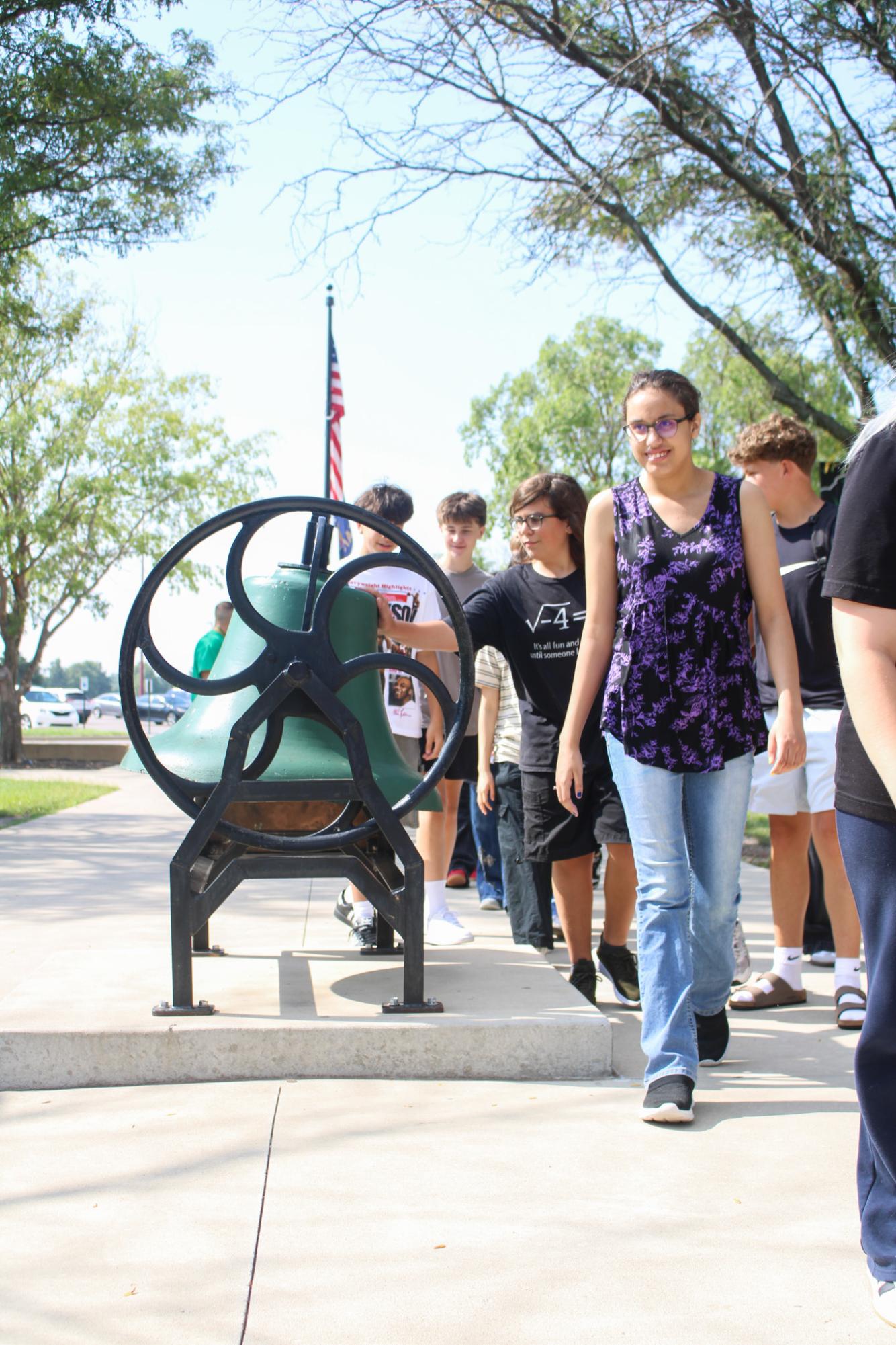 First day for new students (Photos by Kaelyn Kissack)