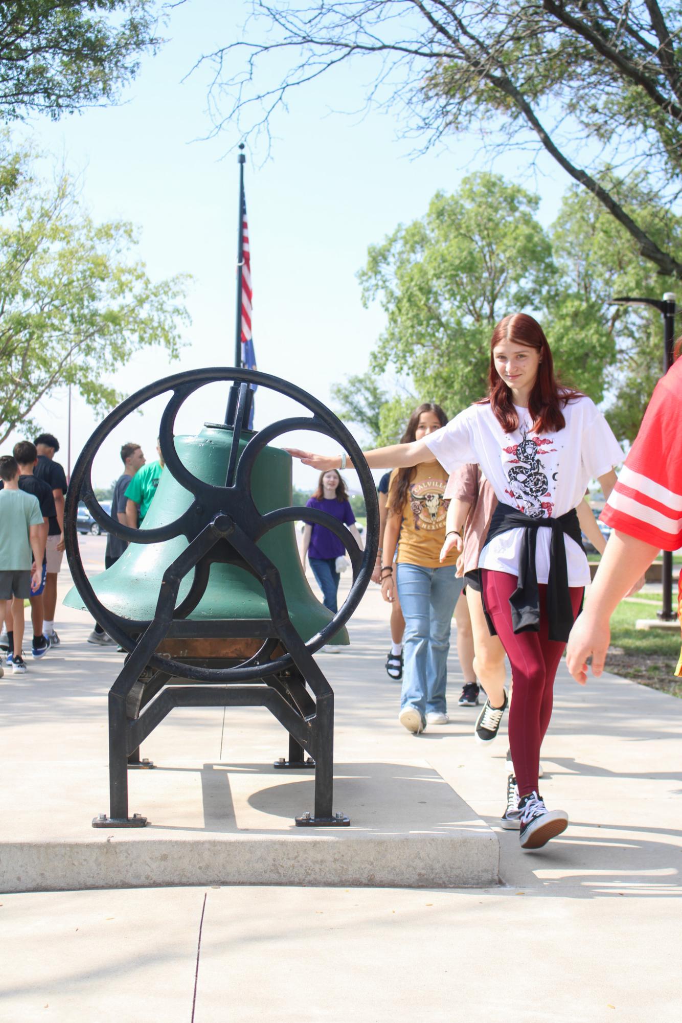 First day for new students (Photos by Kaelyn Kissack)