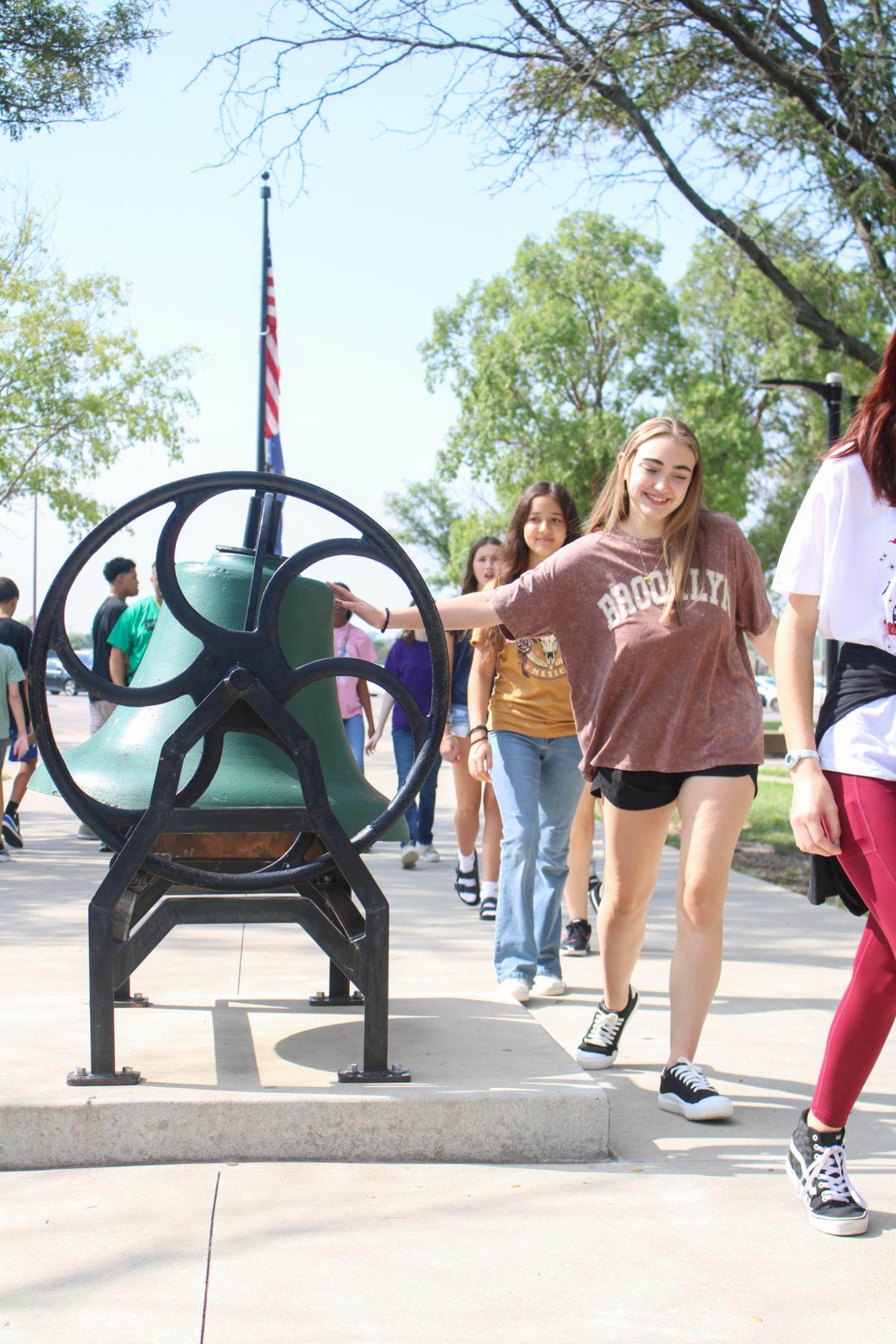 First day for new students (Photos by Kaelyn Kissack)
