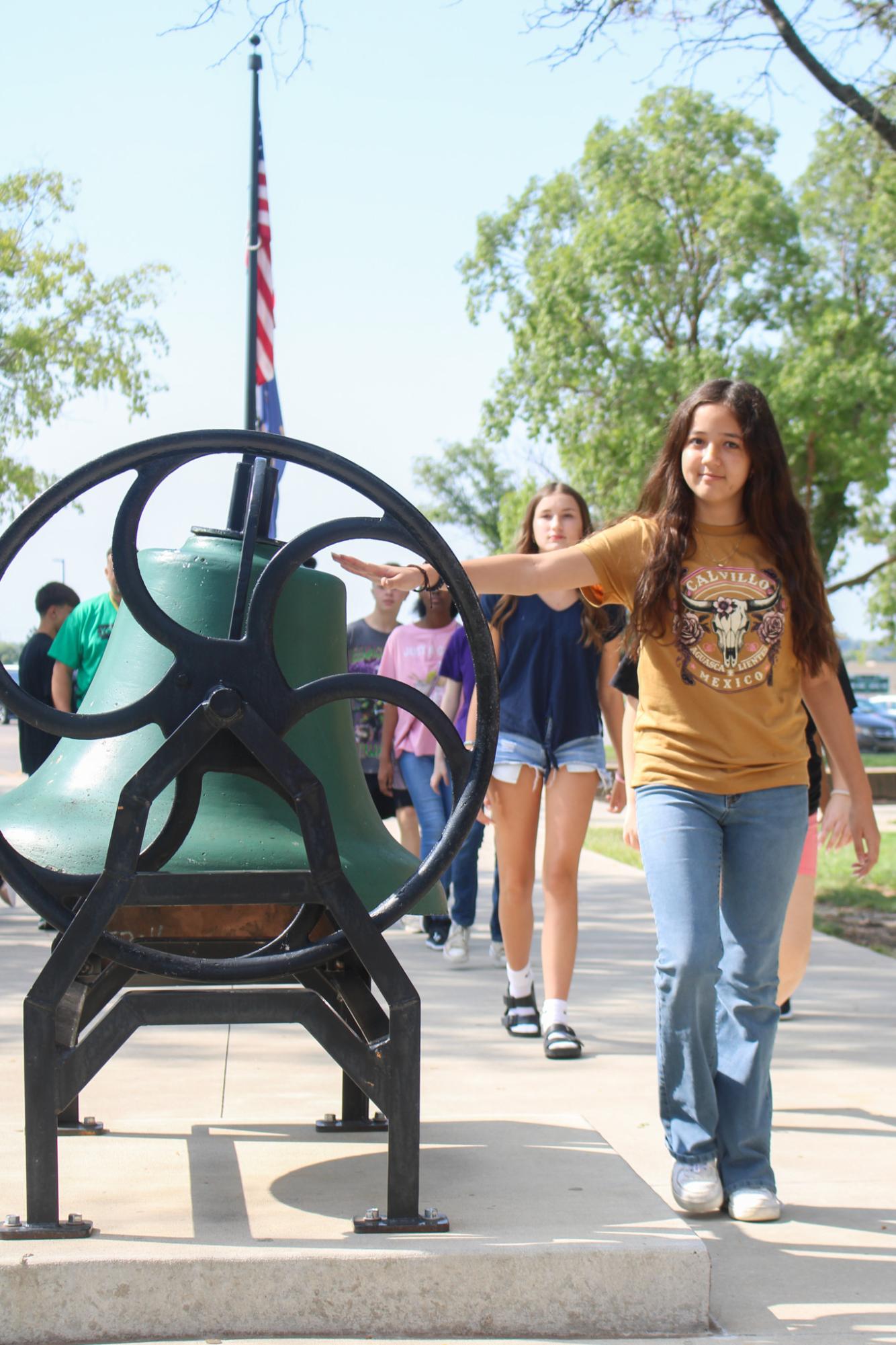 First day for new students (Photos by Kaelyn Kissack)