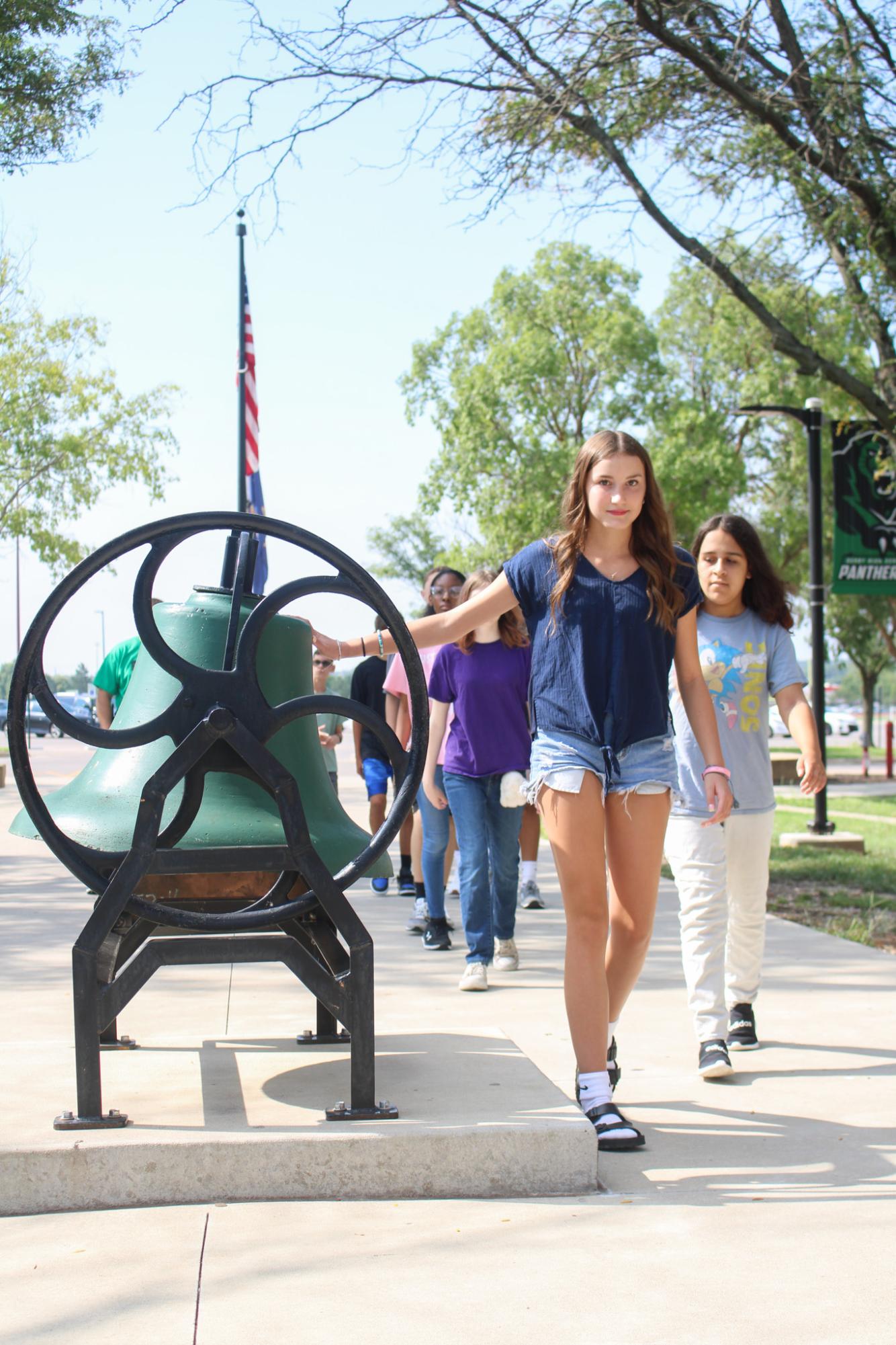 First day for new students (Photos by Kaelyn Kissack)