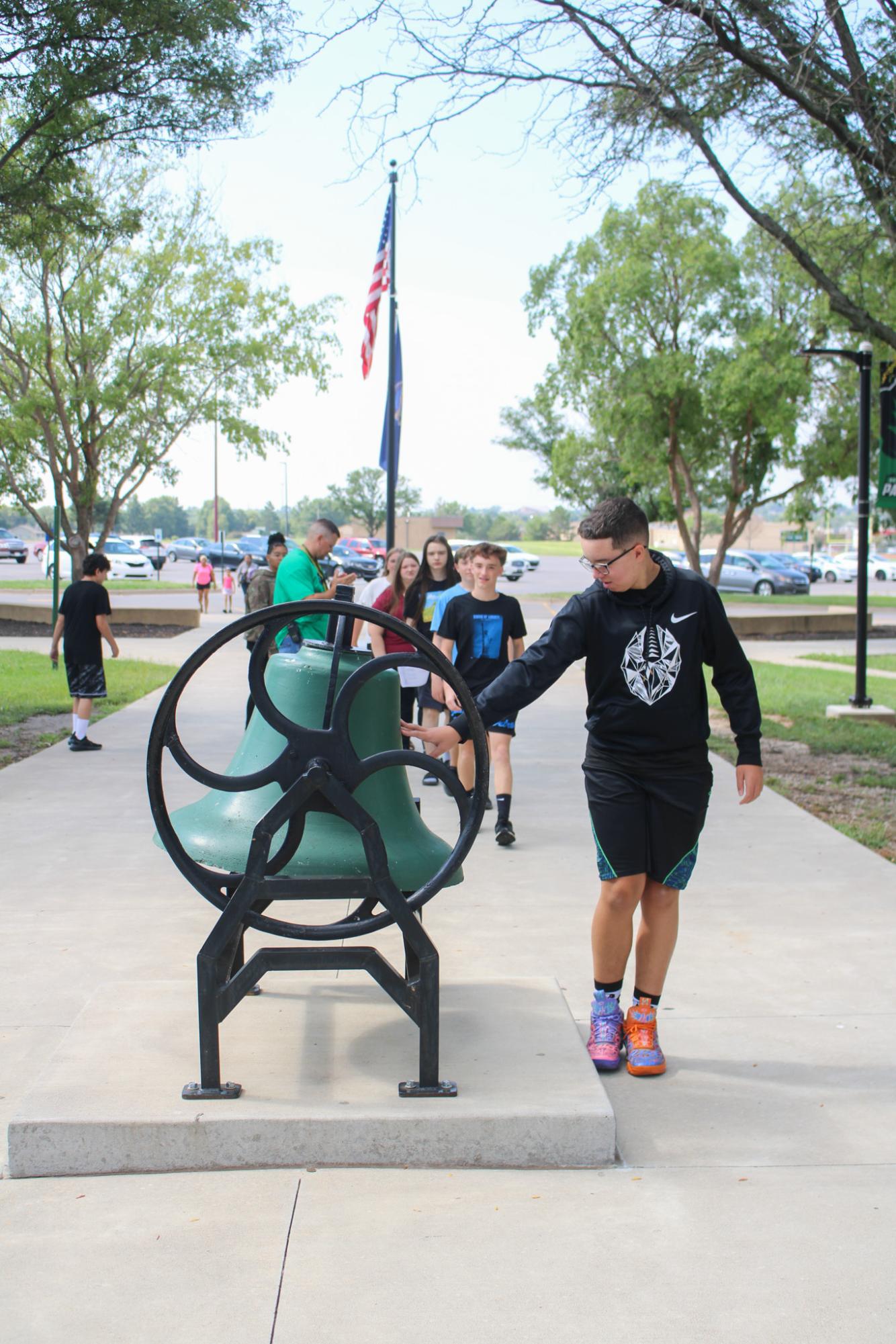 First day for new students (Photos by Kaelyn Kissack)