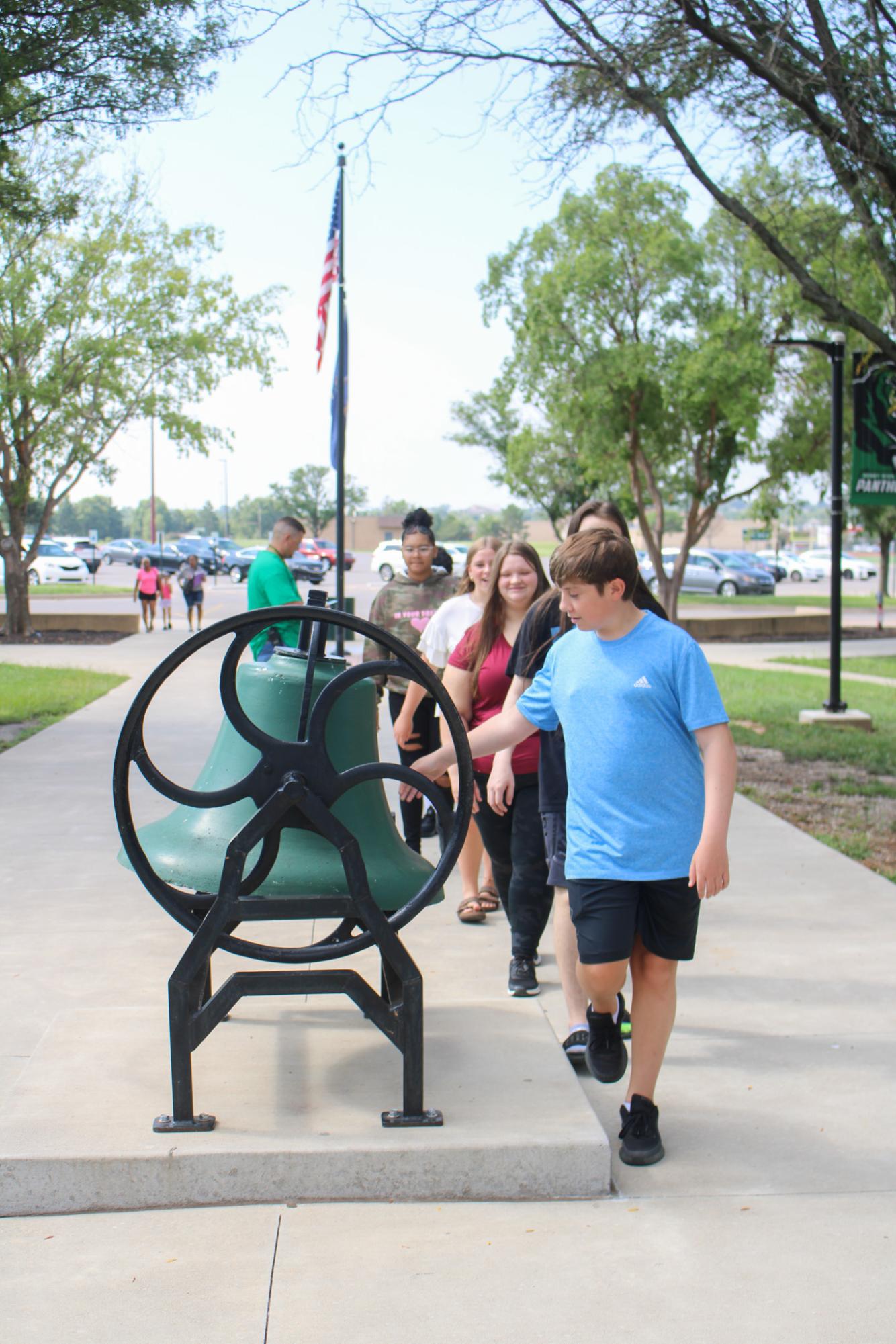 First day for new students (Photos by Kaelyn Kissack)