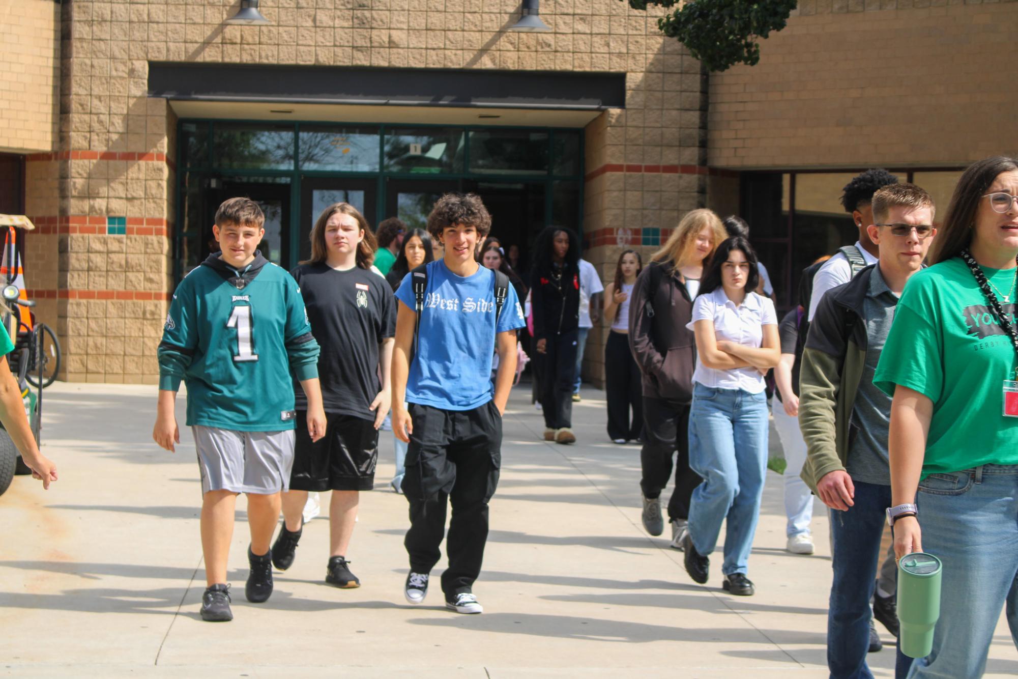First day for new students (Photos by Kaelyn Kissack)