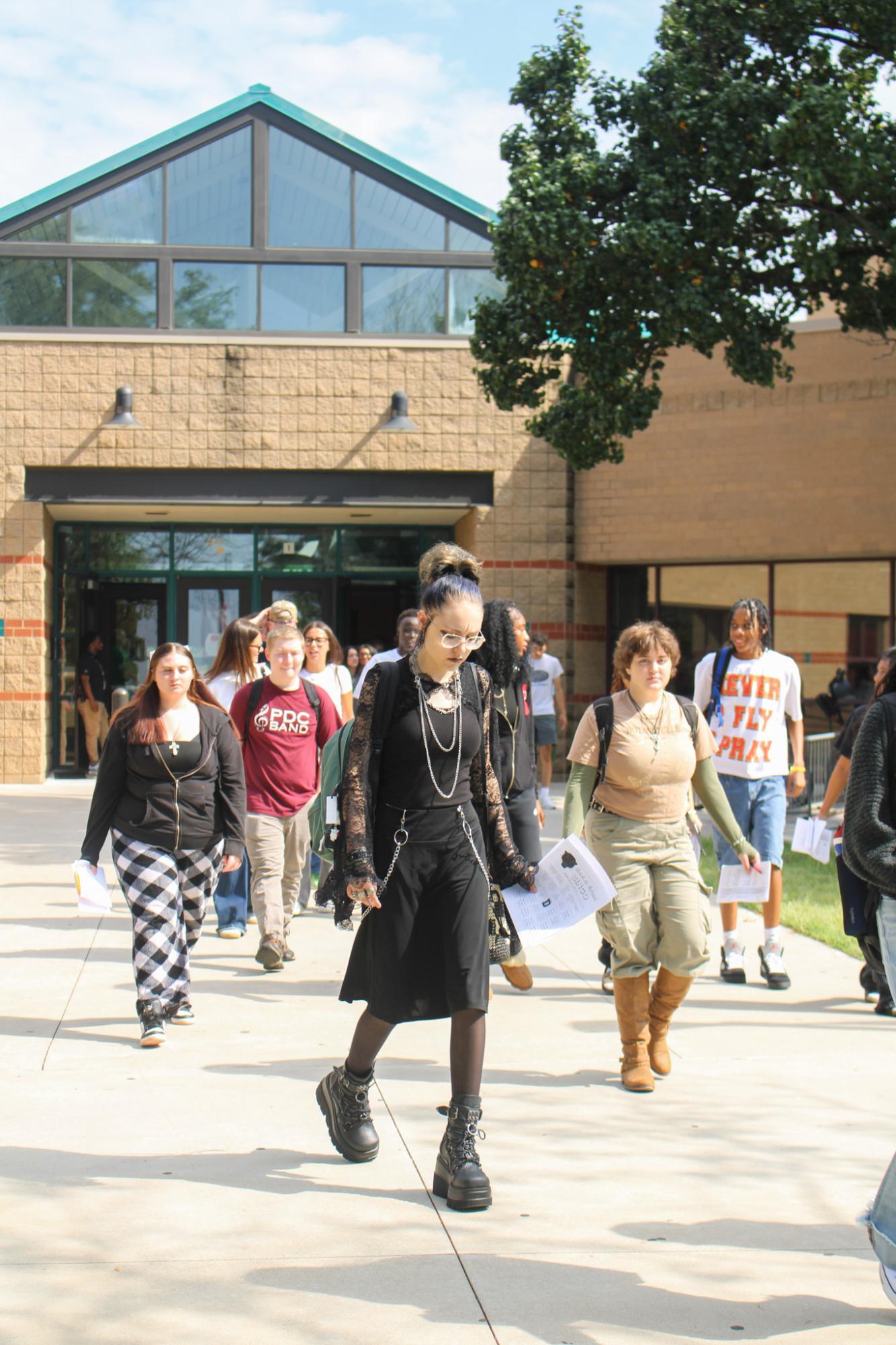 First day for new students (Photos by Kaelyn Kissack)