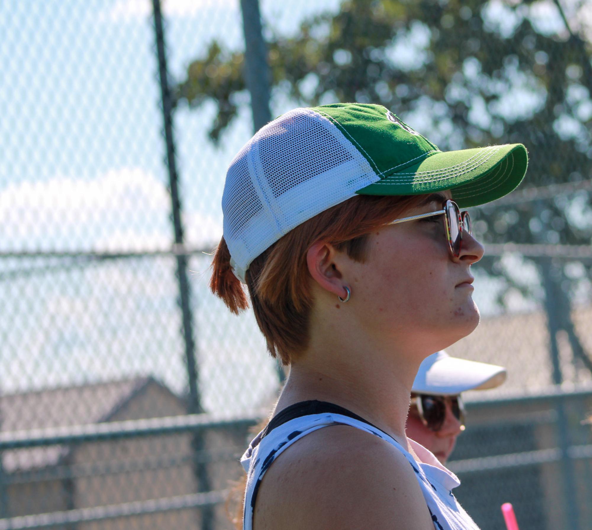 Girls tennis practice (Photos by Isabella Webb)