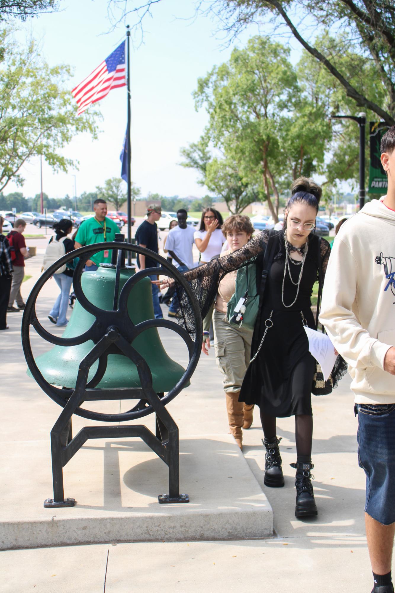 First day for new students (Photos by Kaelyn Kissack)