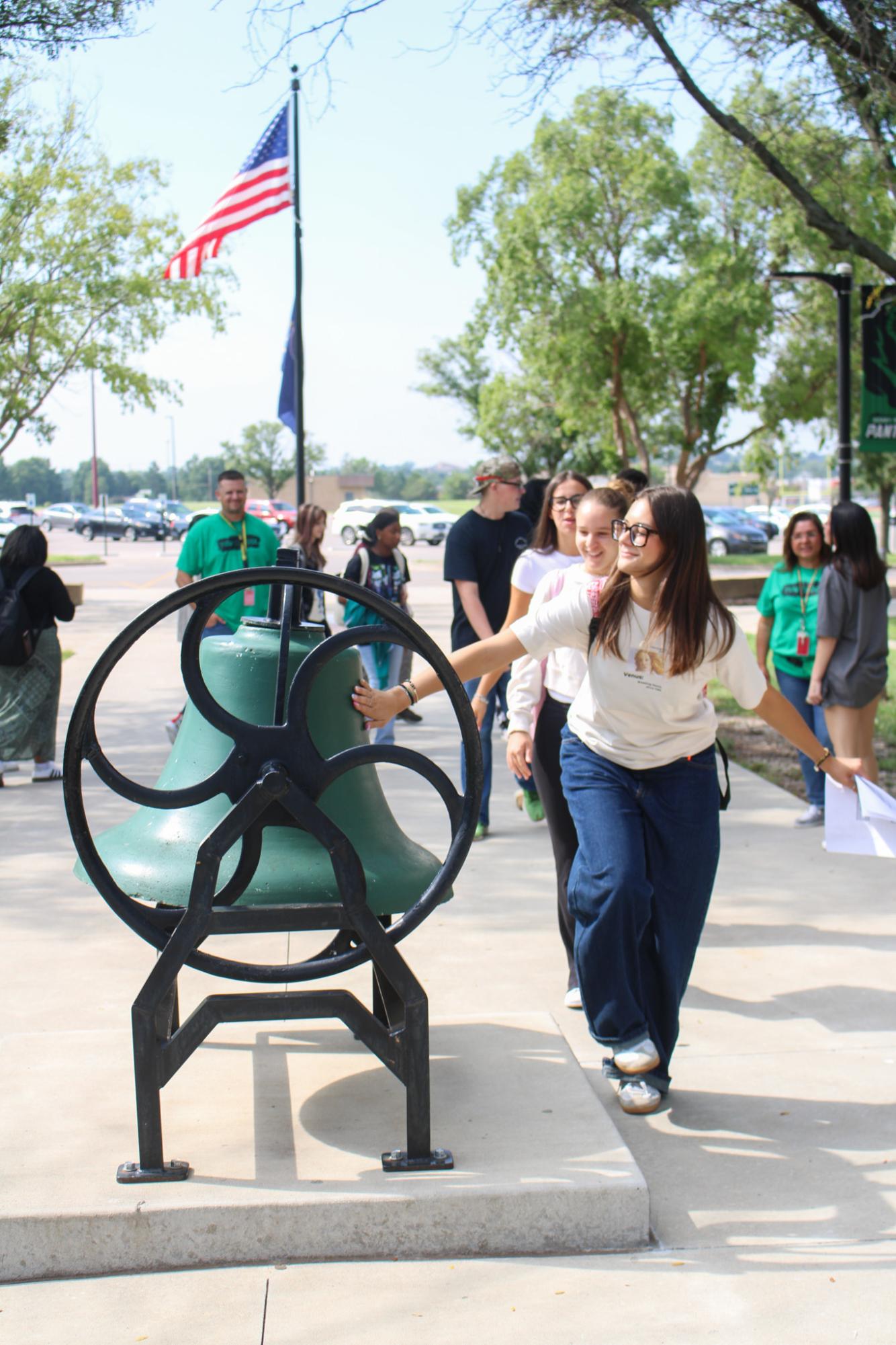 First day for new students (Photos by Kaelyn Kissack)