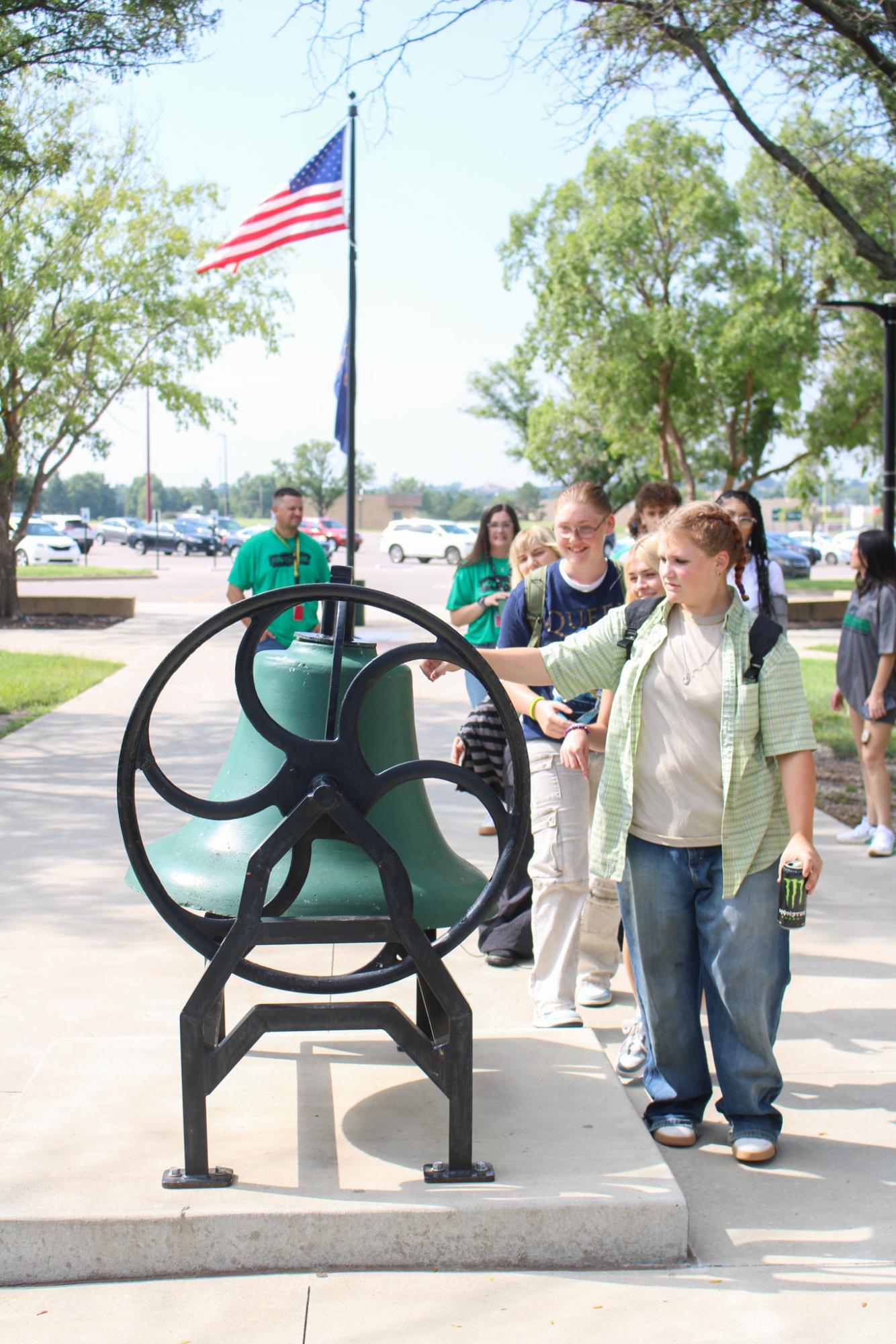 First day for new students (Photos by Kaelyn Kissack)