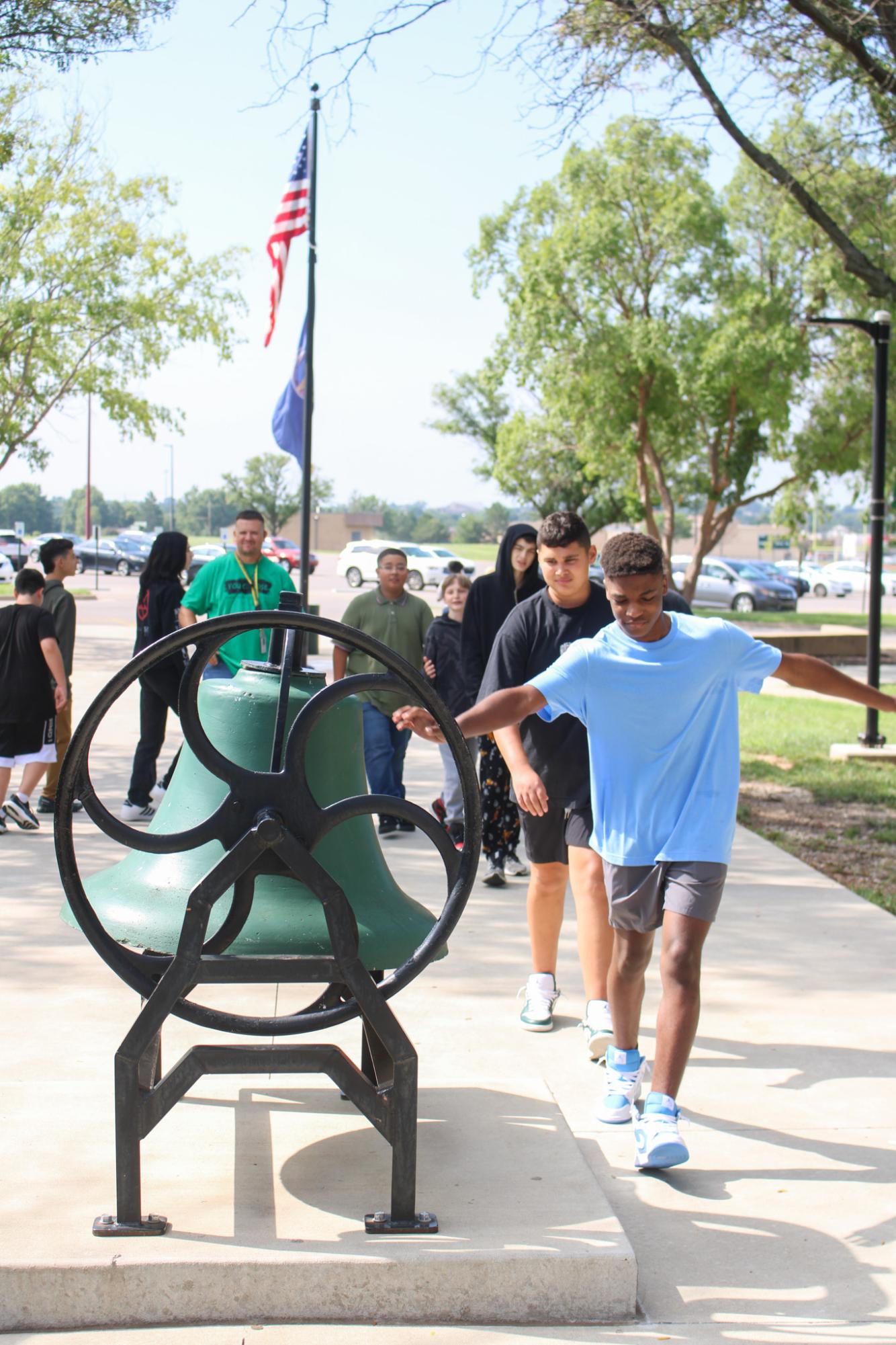 First day for new students (Photos by Kaelyn Kissack)