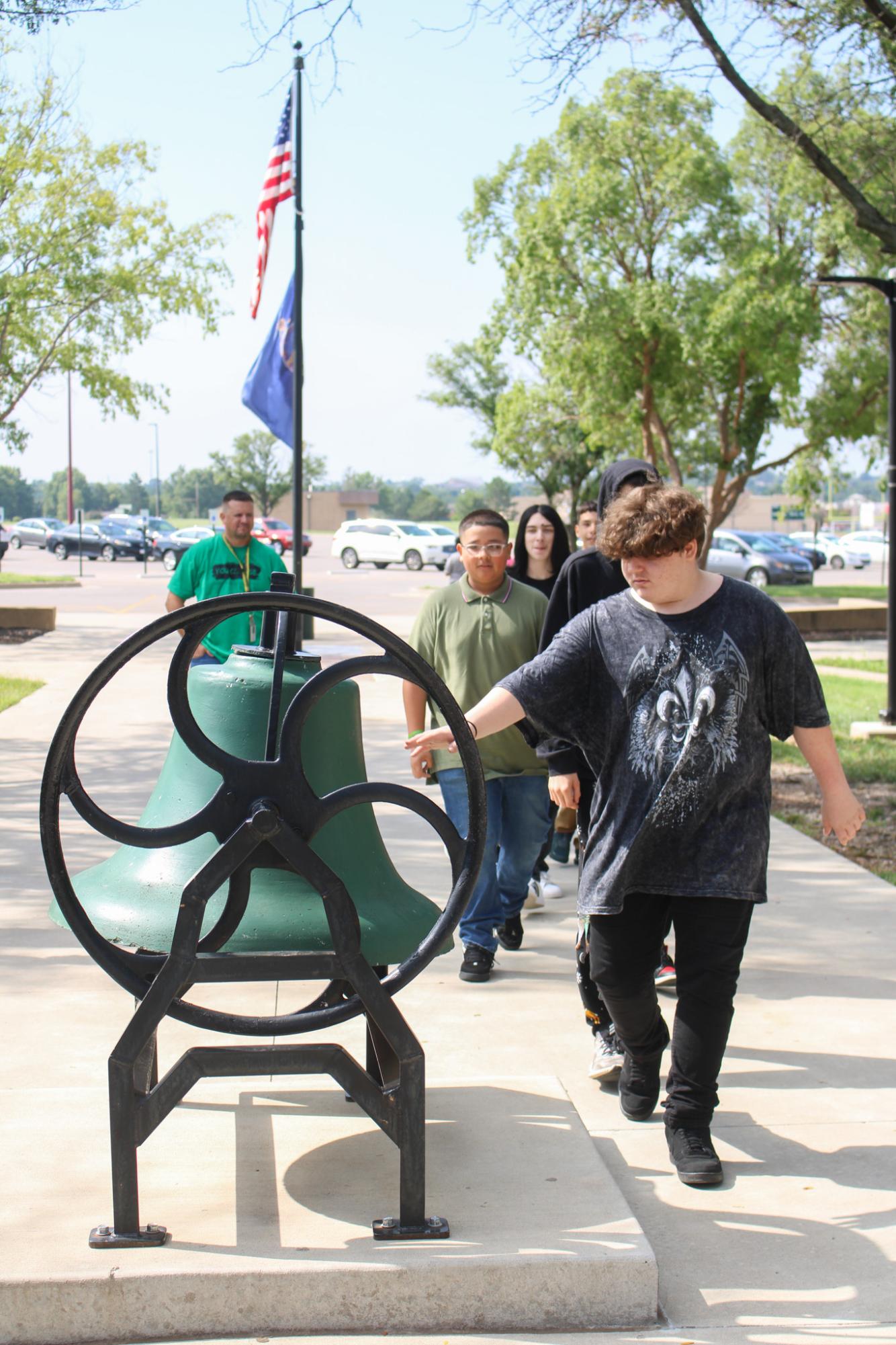 First day for new students (Photos by Kaelyn Kissack)