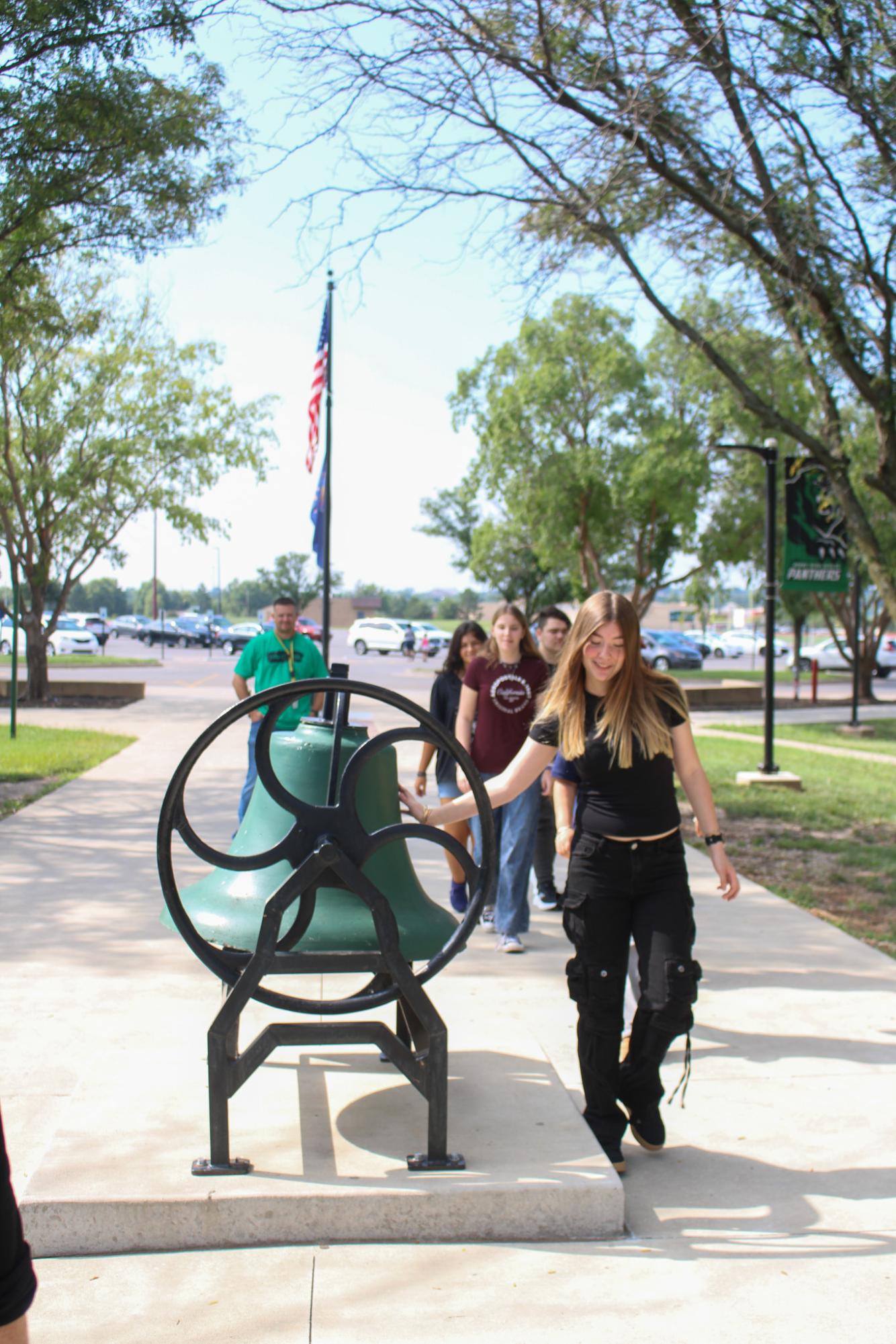 First day for new students (Photos by Kaelyn Kissack)