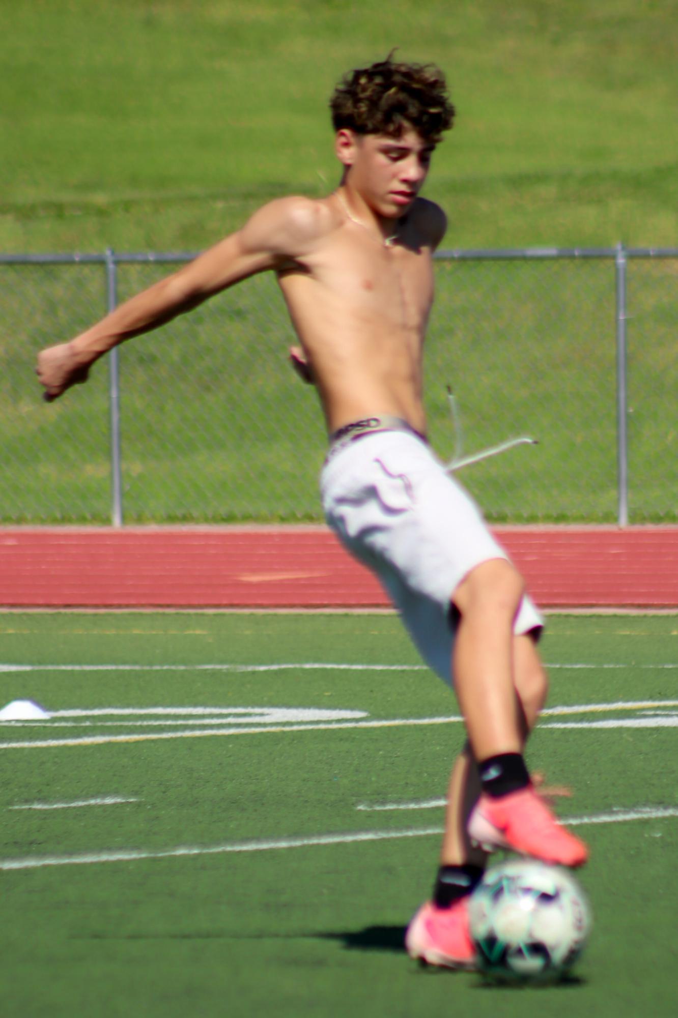 Soccer Tryouts (photos by Stevie Hoppock)