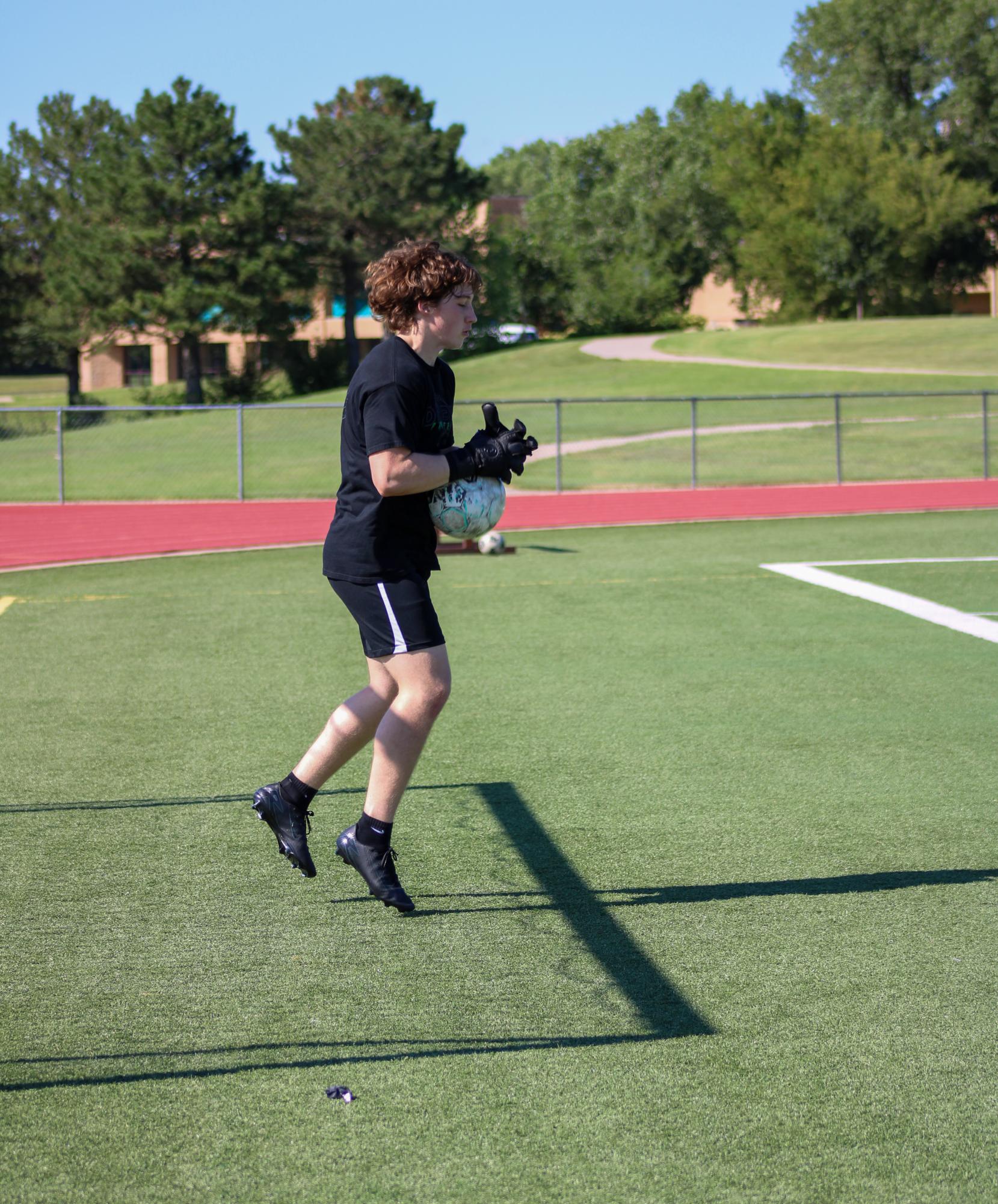 Soccer Practice (Photos by Bella Johnson)